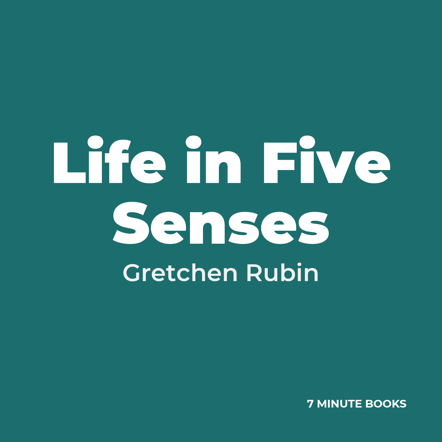 Life in Five Senses cover