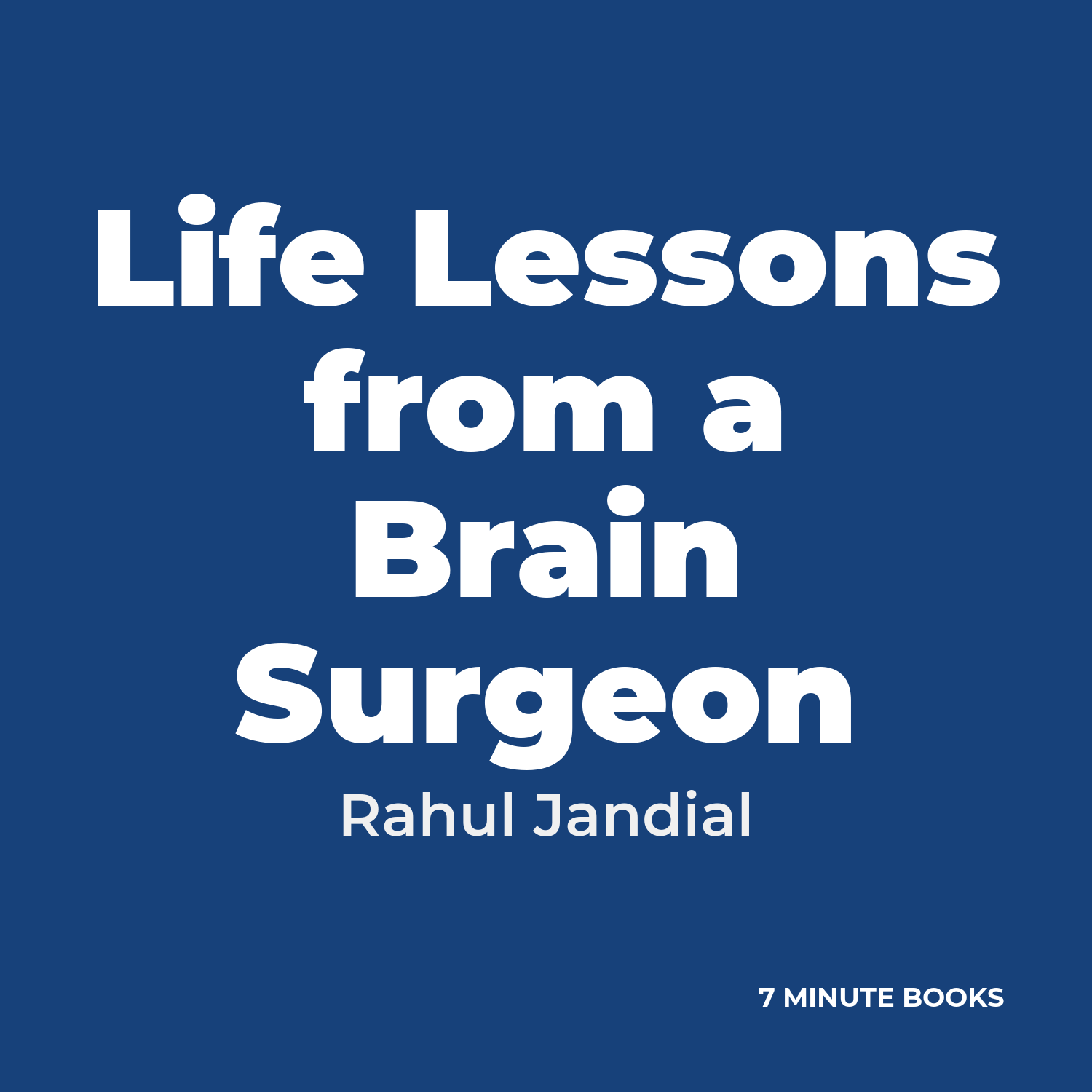 Life Lessons from a Brain Surgeon cover