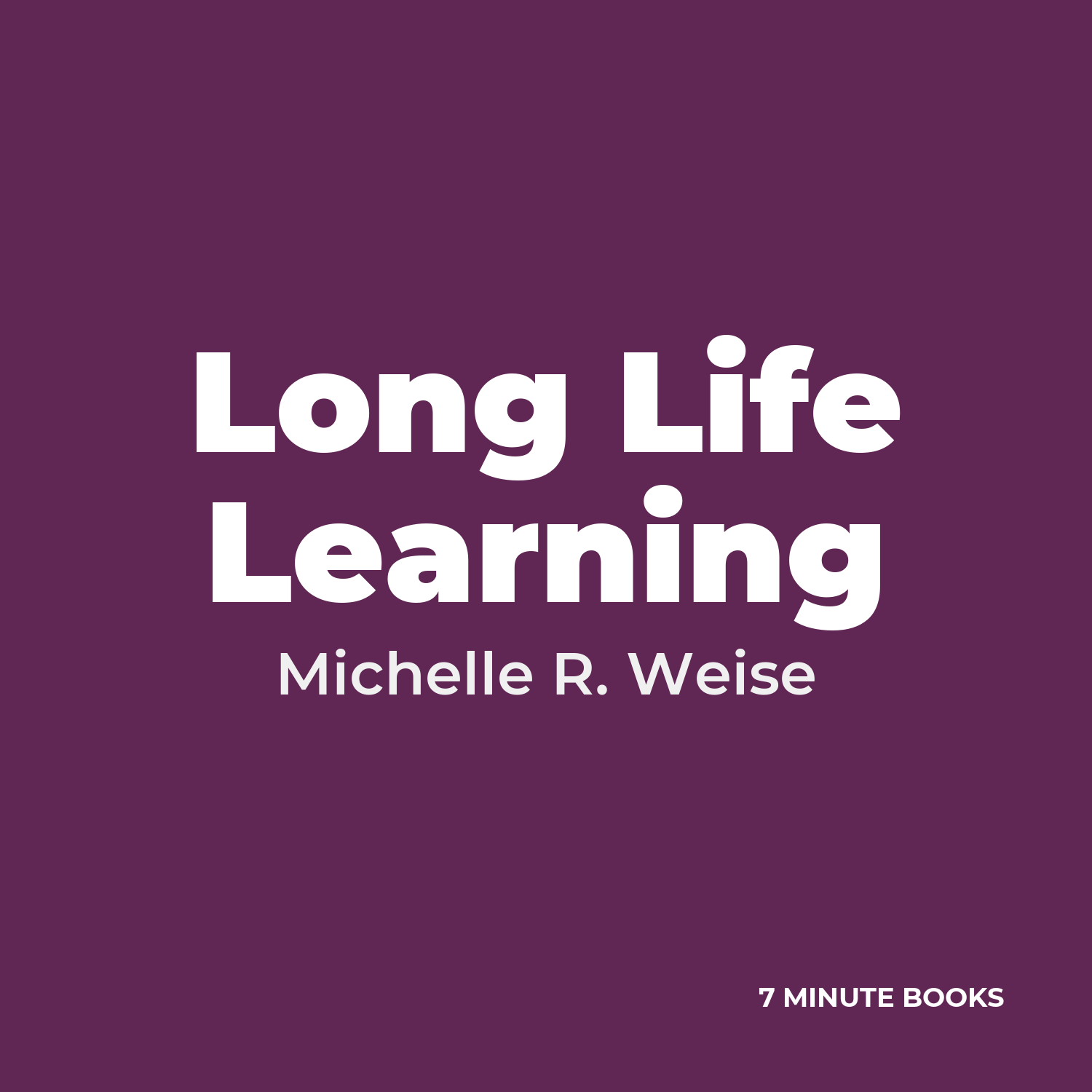 Long Life Learning cover