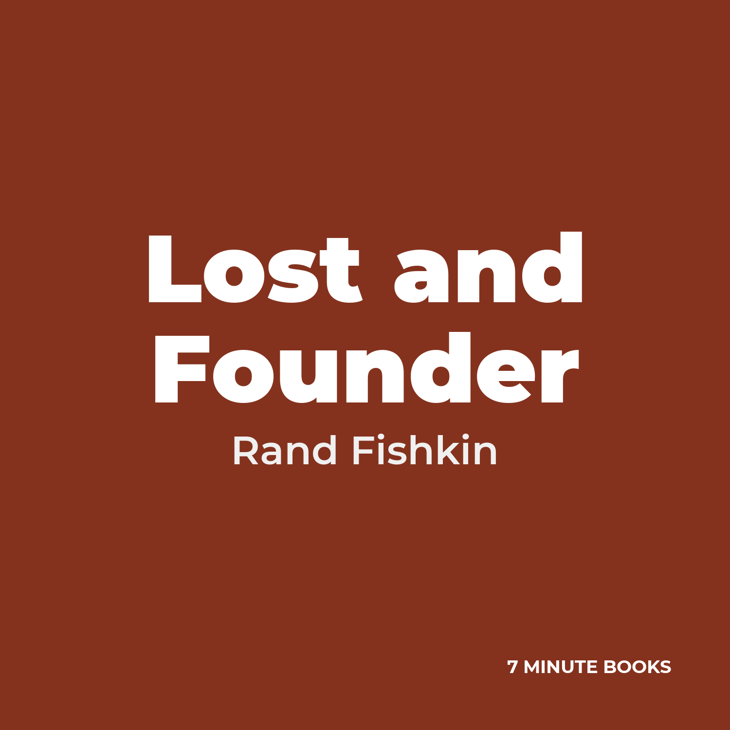 Lost and Founder cover