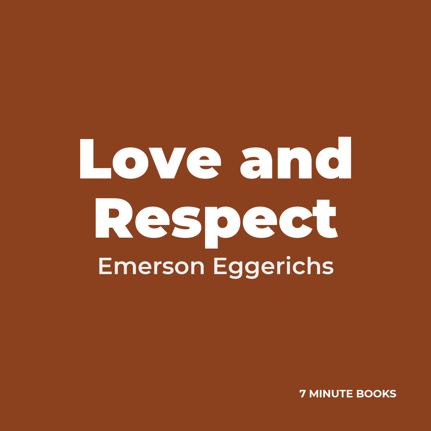 Love and Respect cover
