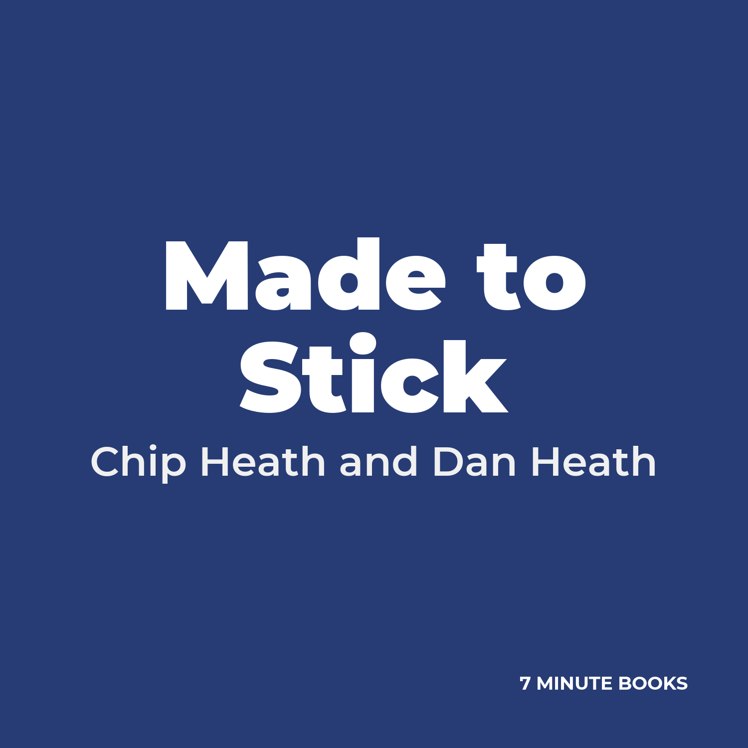 Made to Stick cover