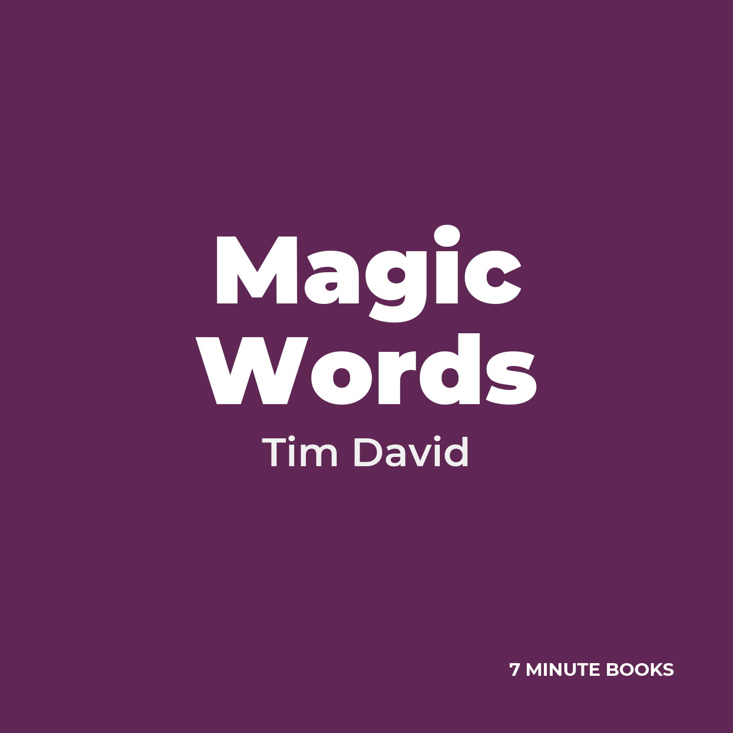 Magic Words cover