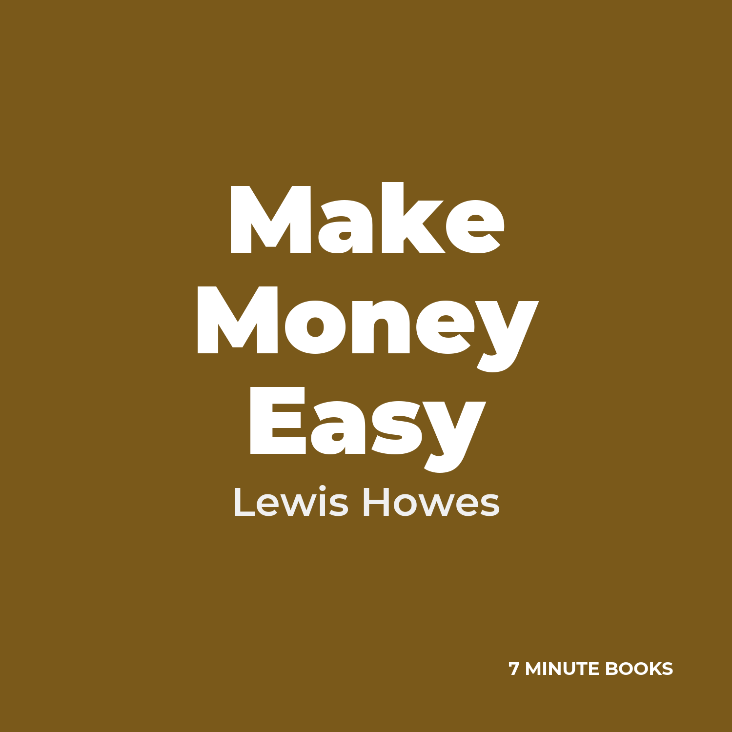 Make Money Easy cover