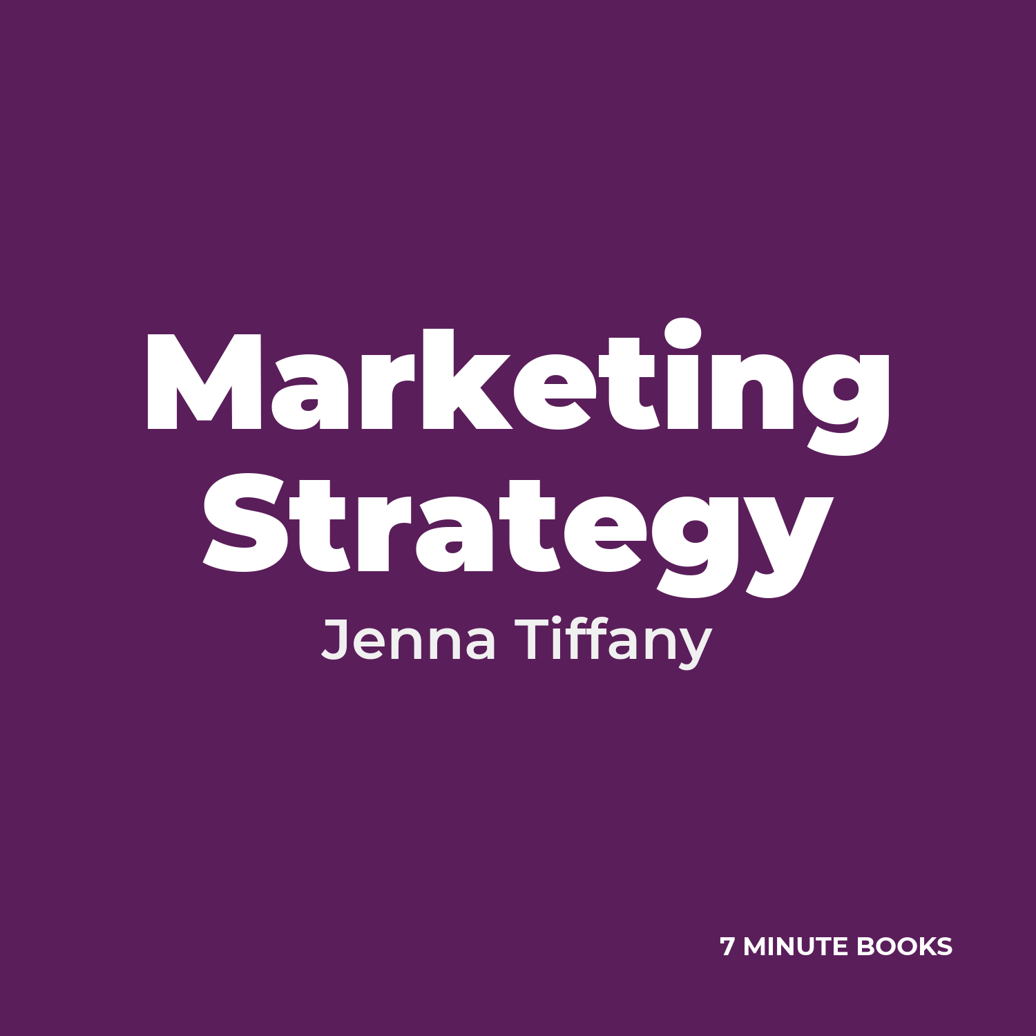 Marketing Strategy cover