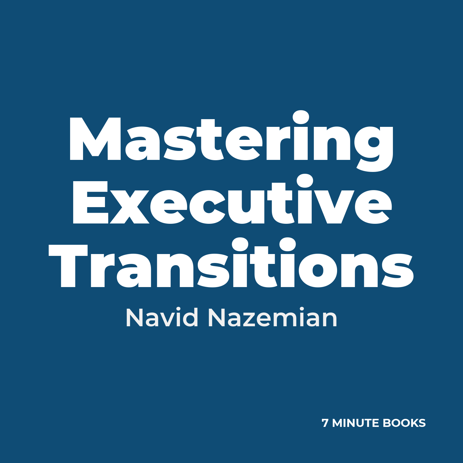 Mastering Executive Transitions cover