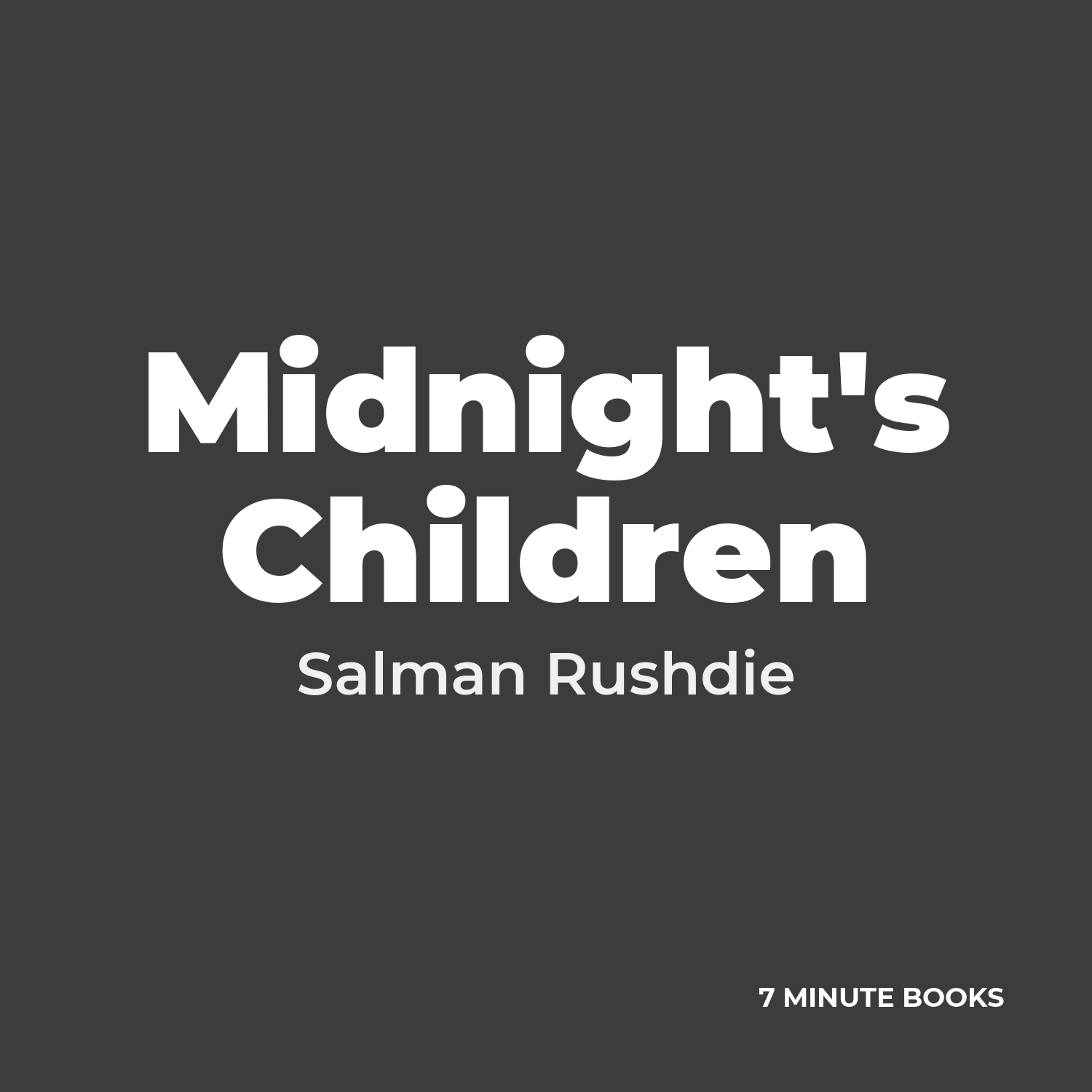 Midnight's Children cover
