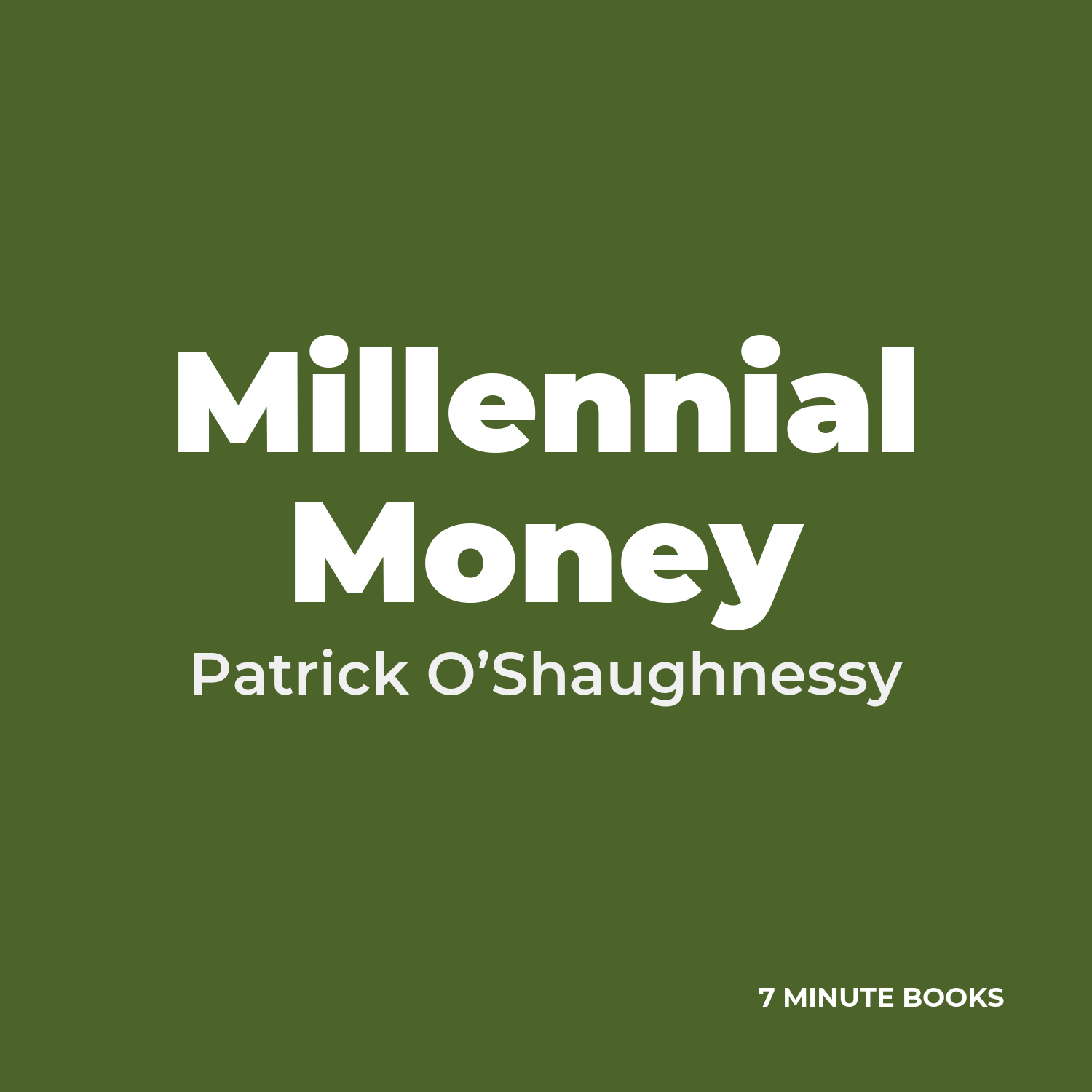 Millennial Money cover