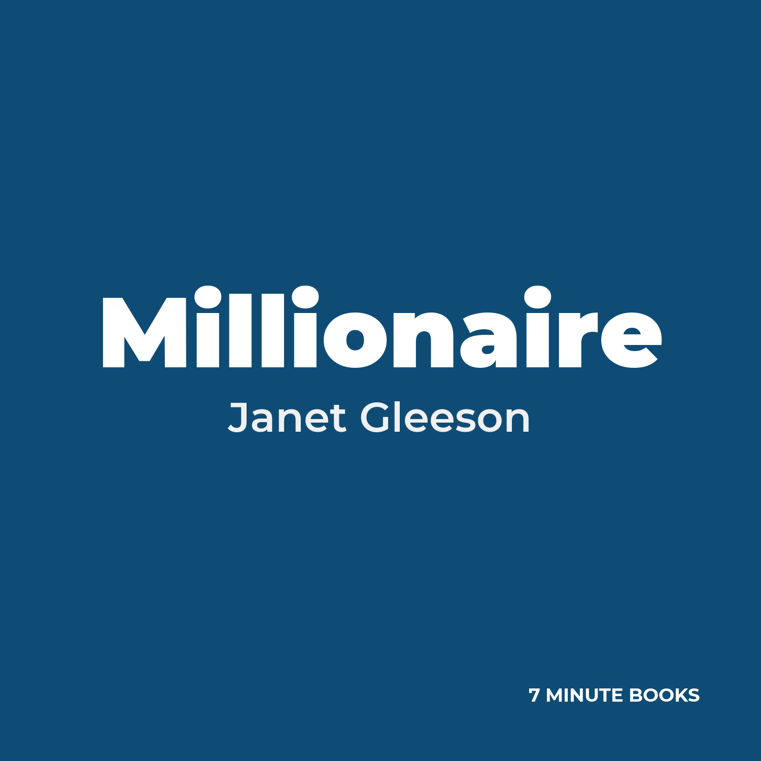 Millionaire cover