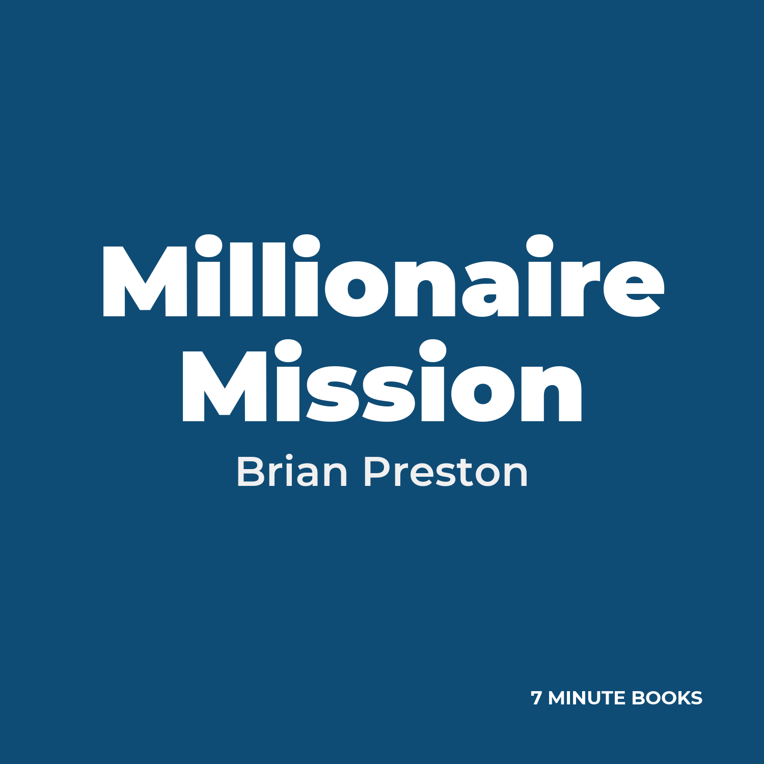 Millionaire Mission cover