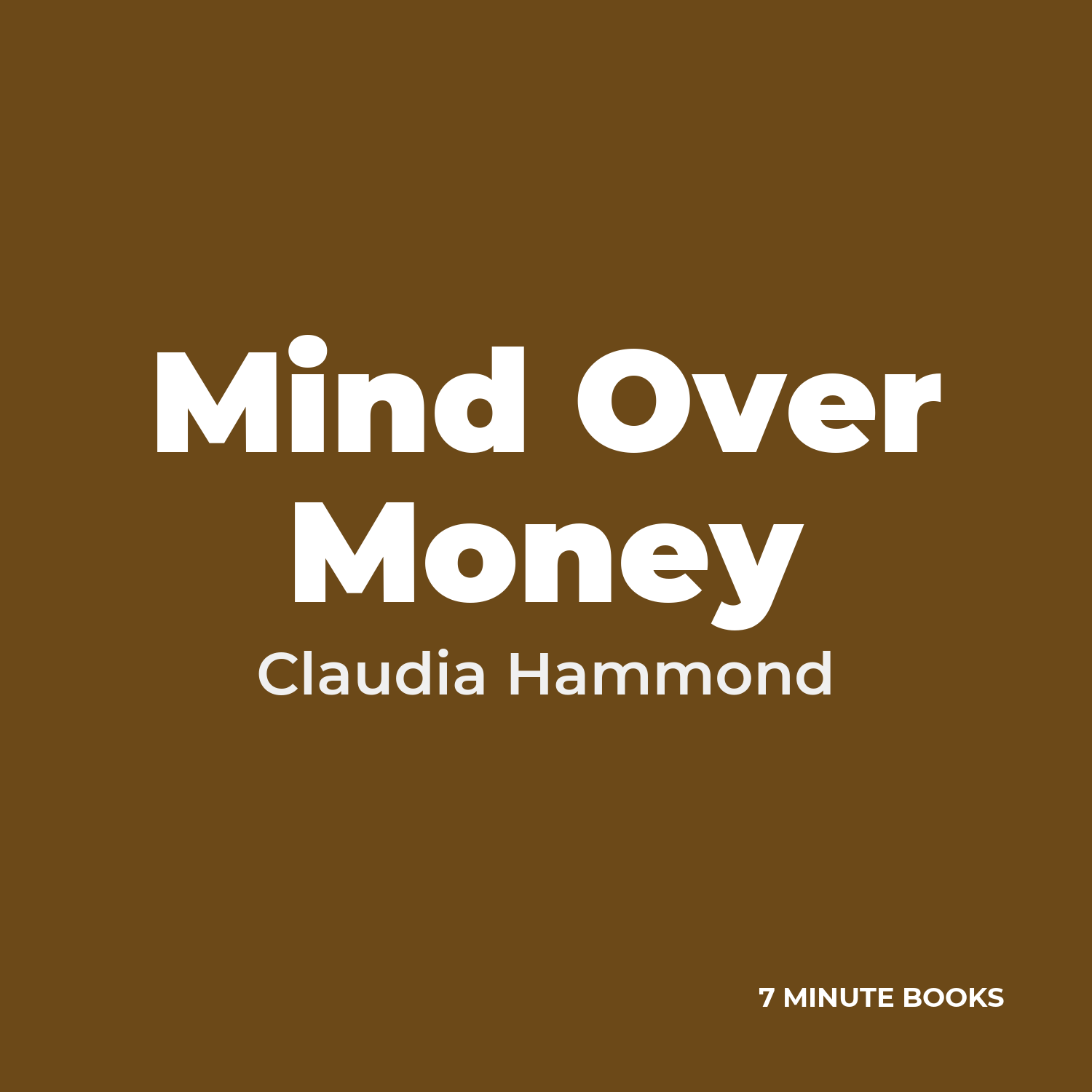 Mind Over Money cover