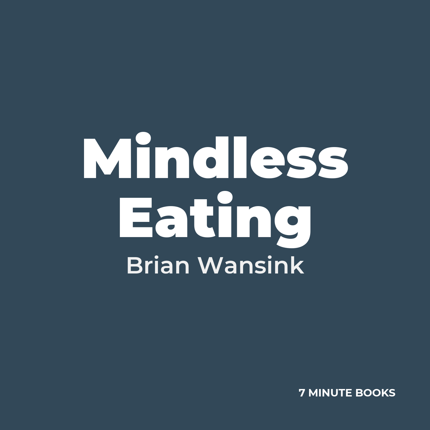 Mindless Eating cover