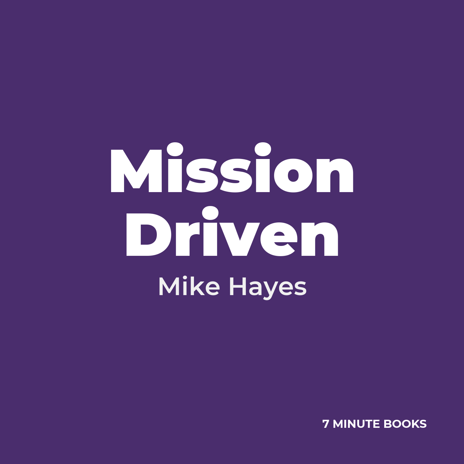 Mission Driven cover