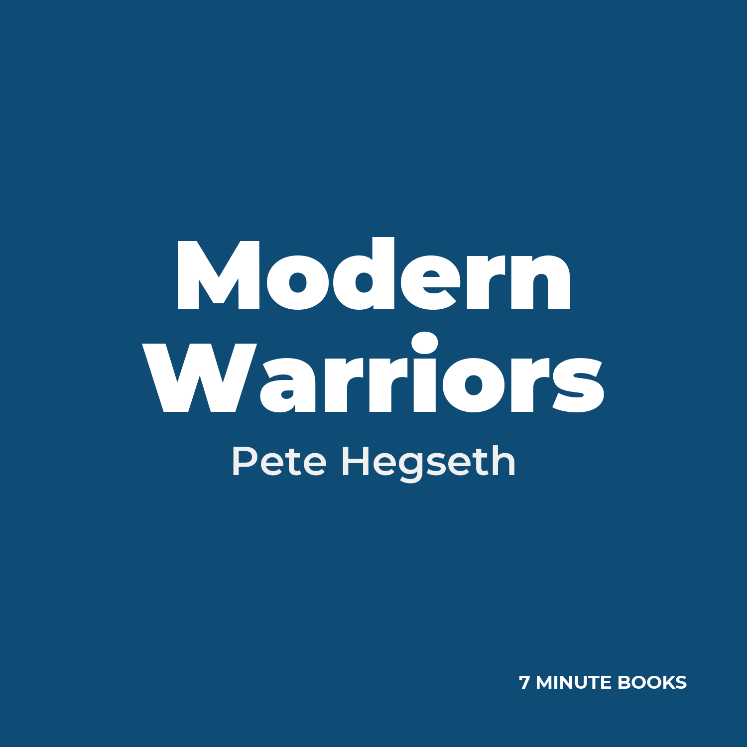 Modern Warriors cover