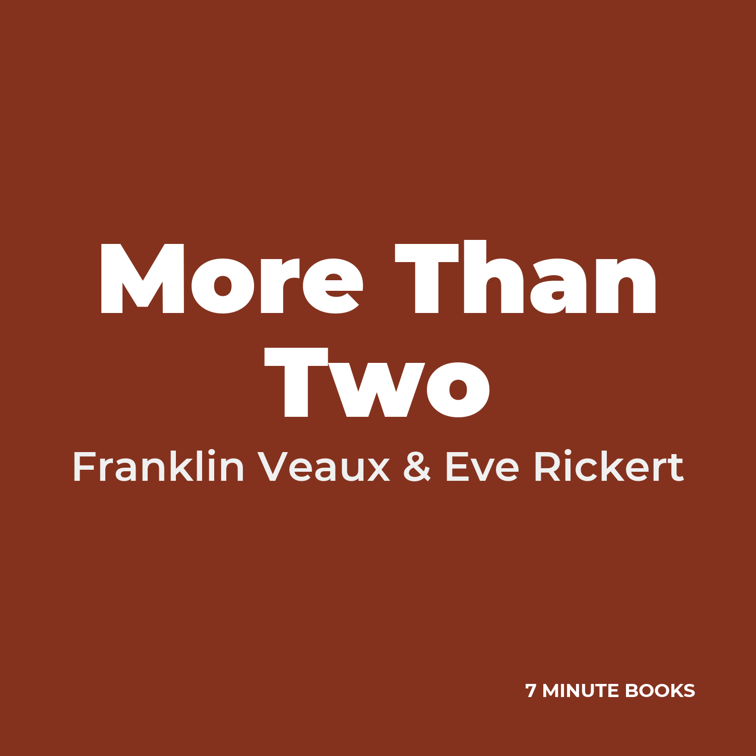 More Than Two cover