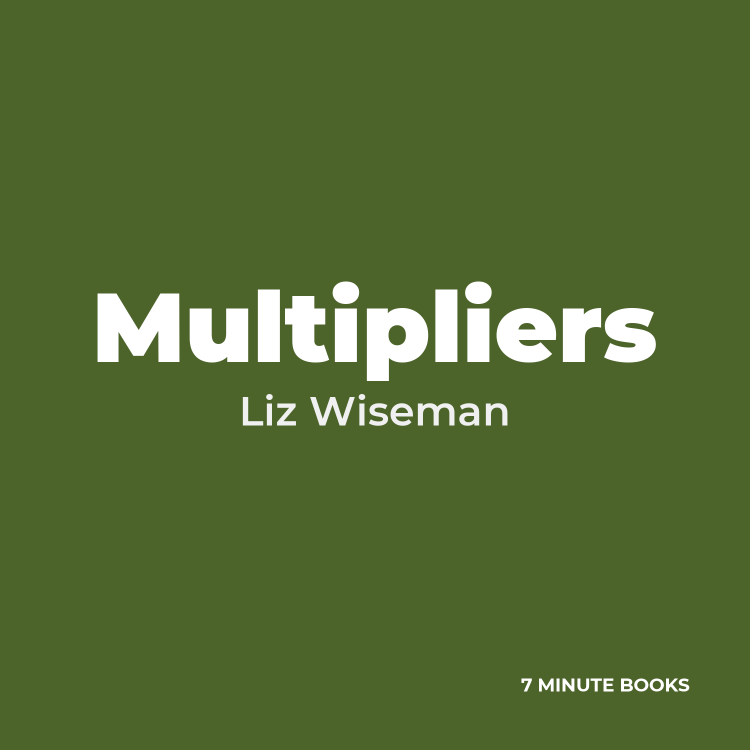 Multipliers cover
