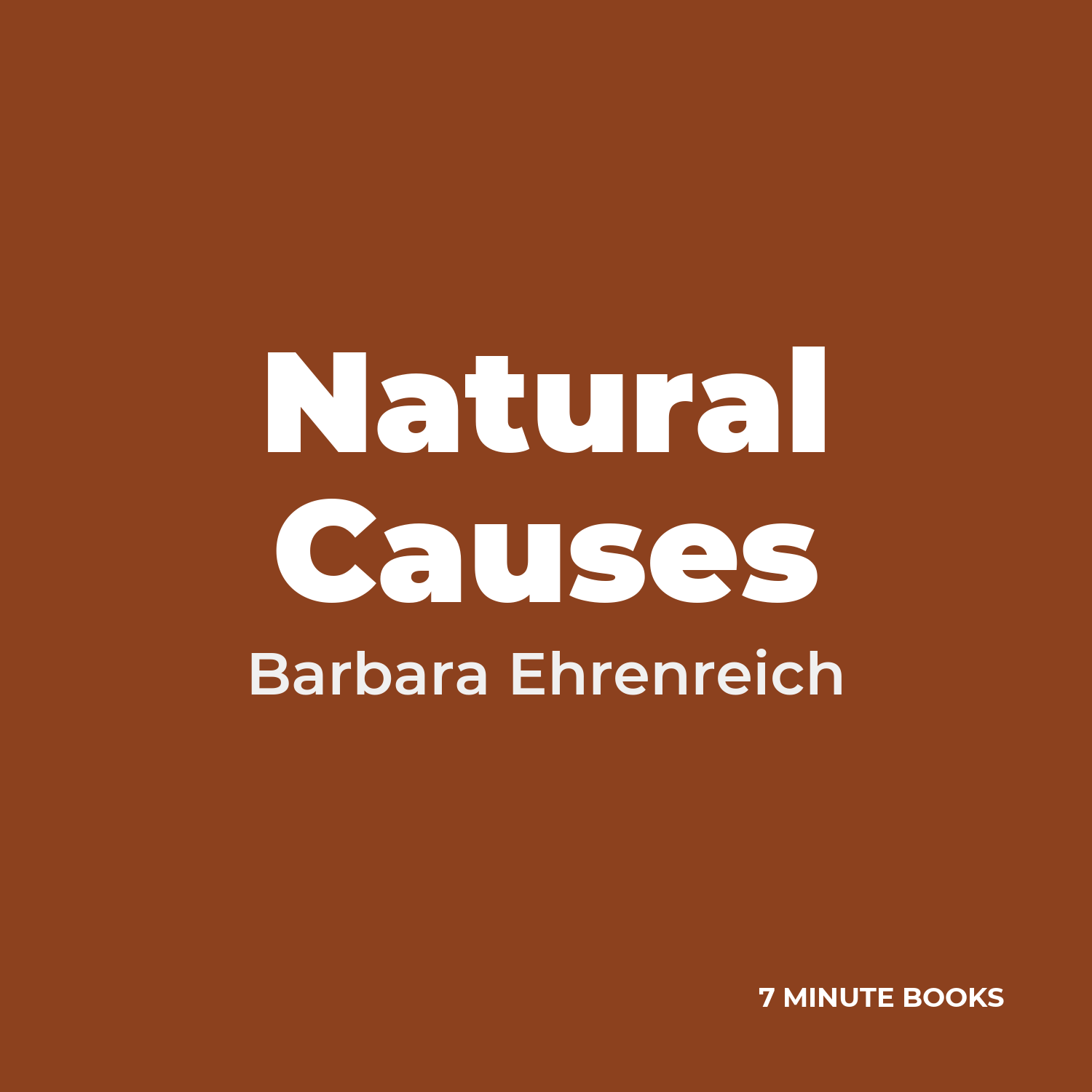 Natural Causes cover
