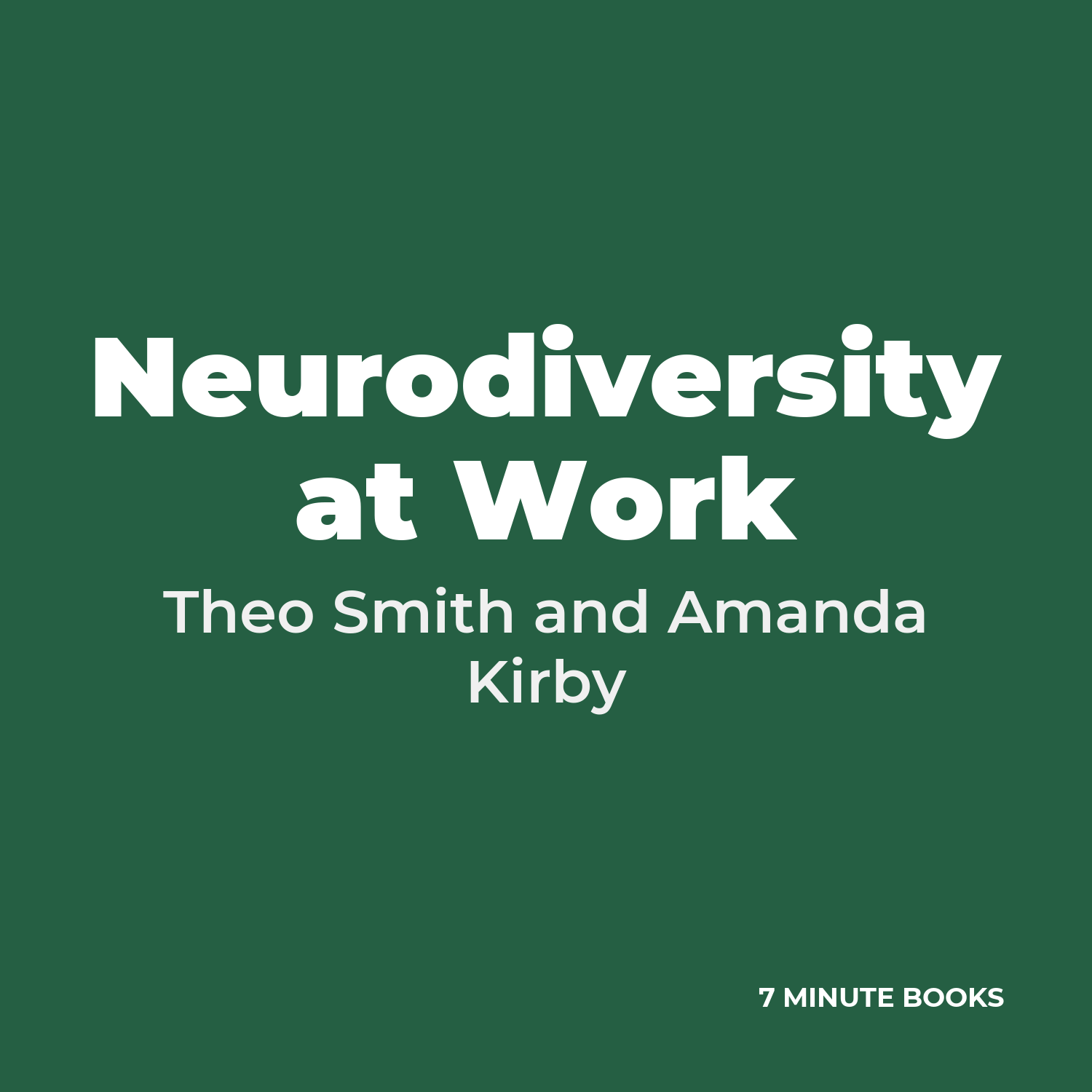Neurodiversity at Work cover