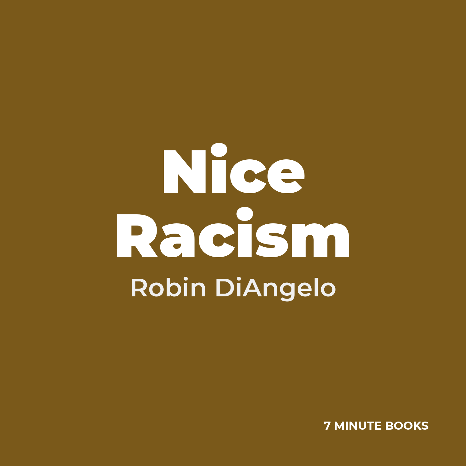 Nice Racism cover