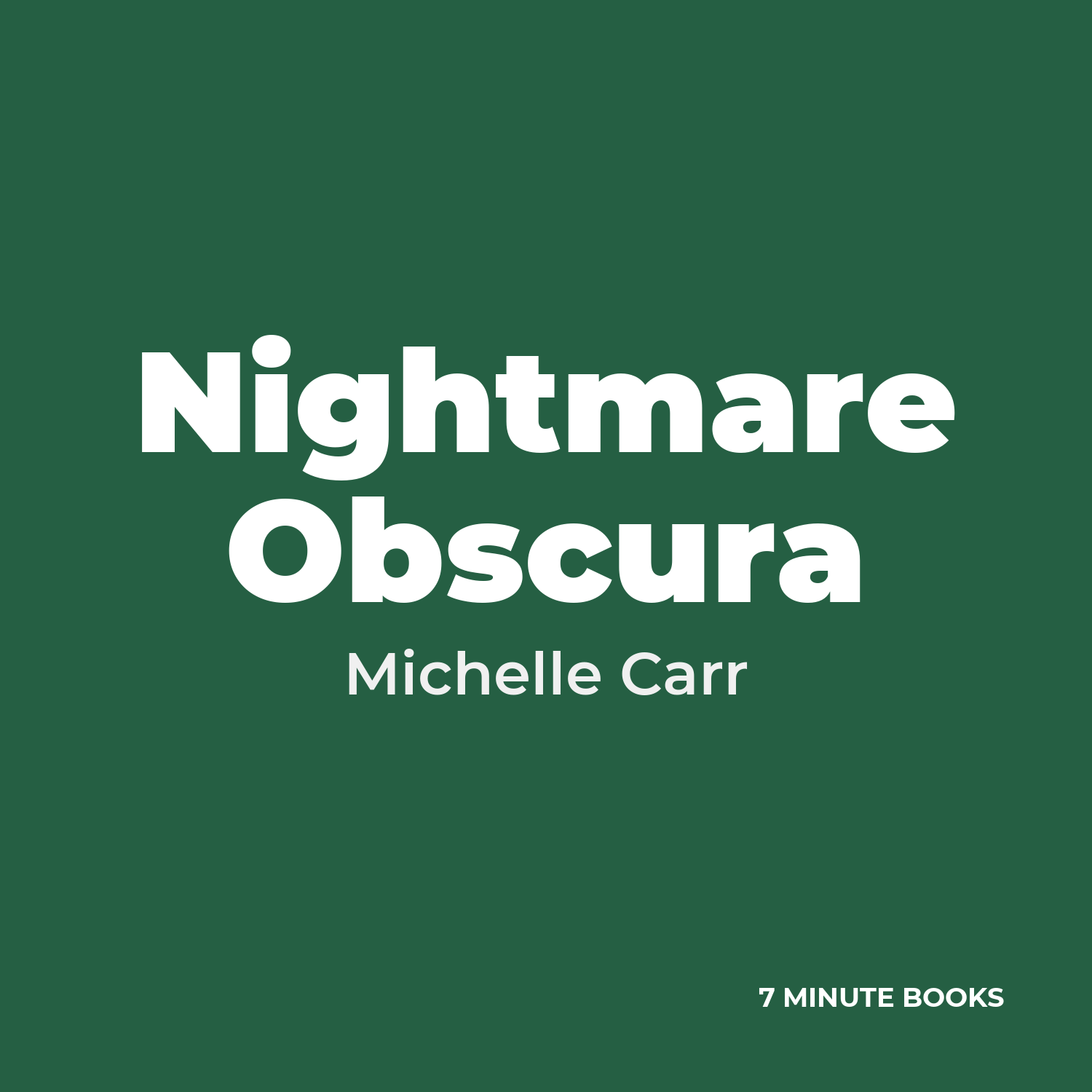 Nightmare Obscura cover
