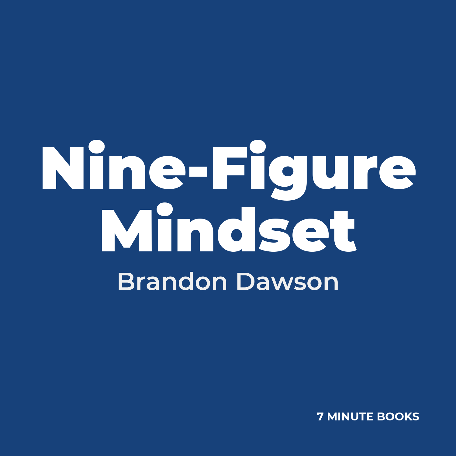 Nine-Figure Mindset cover