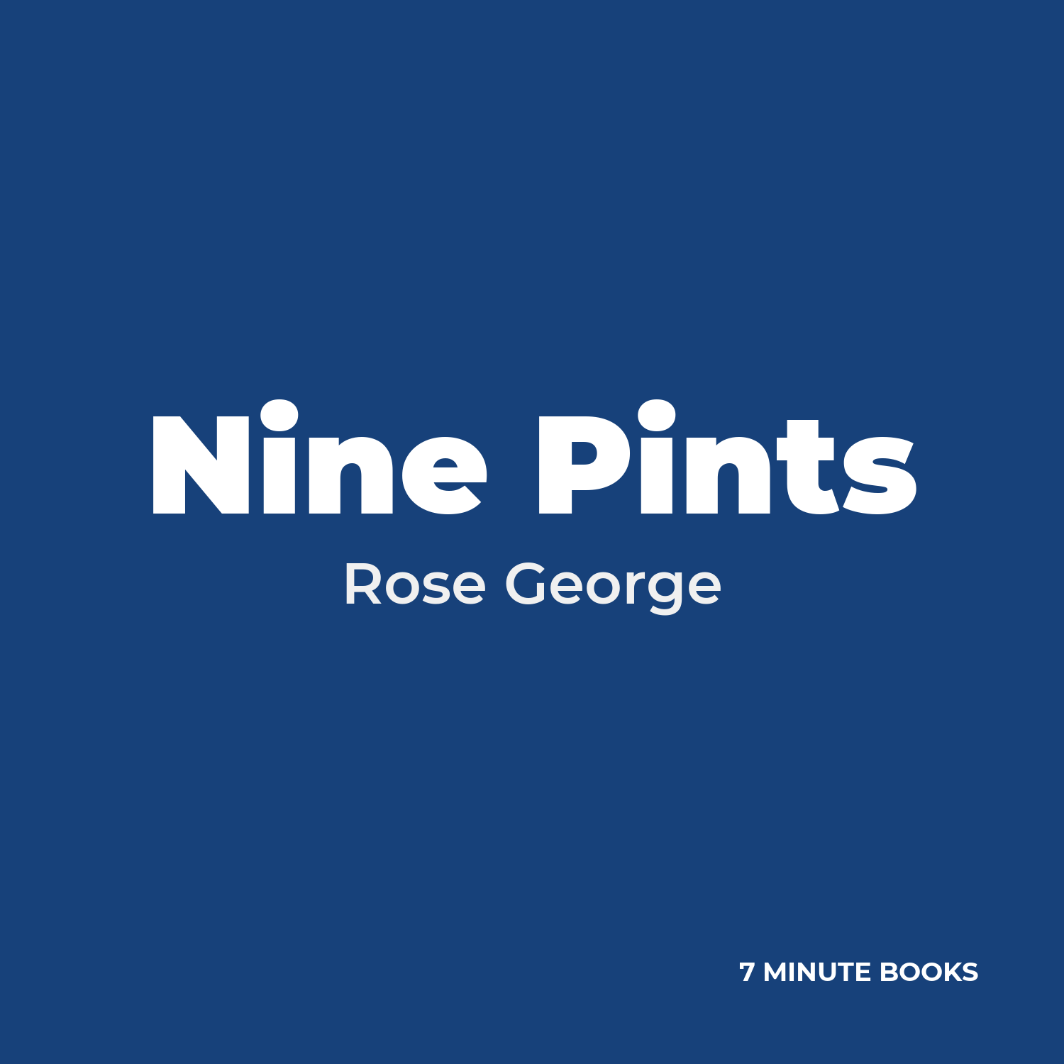 Nine Pints cover