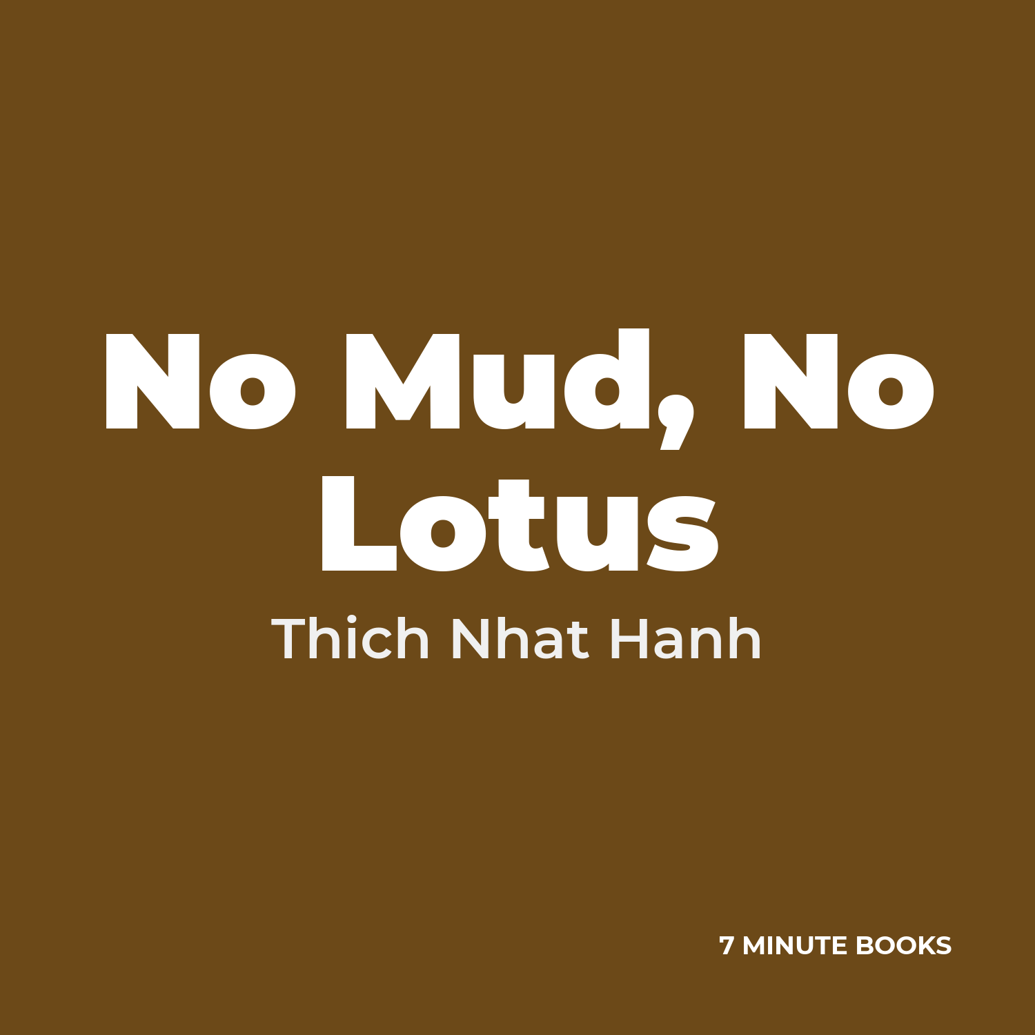 No Mud, No Lotus cover