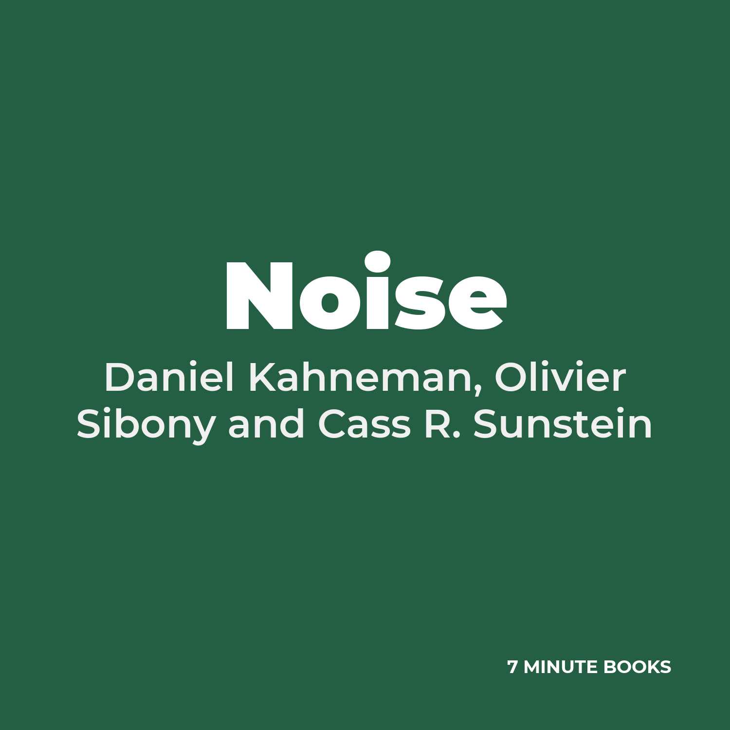 Noise cover
