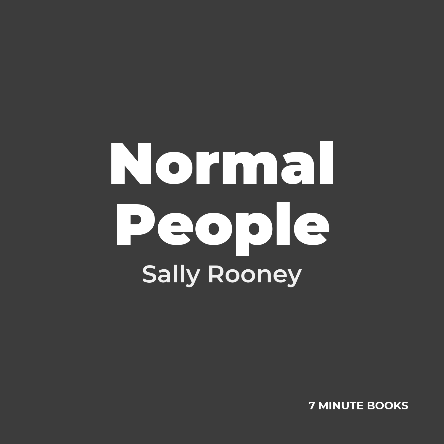 Normal People cover