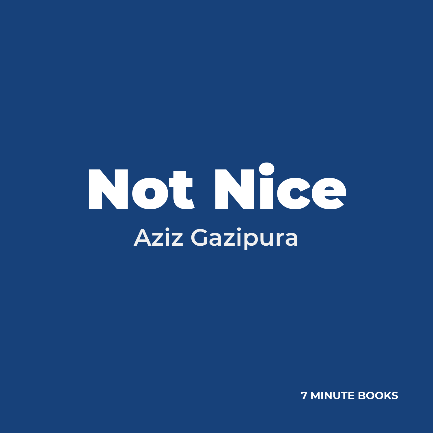 Not Nice cover