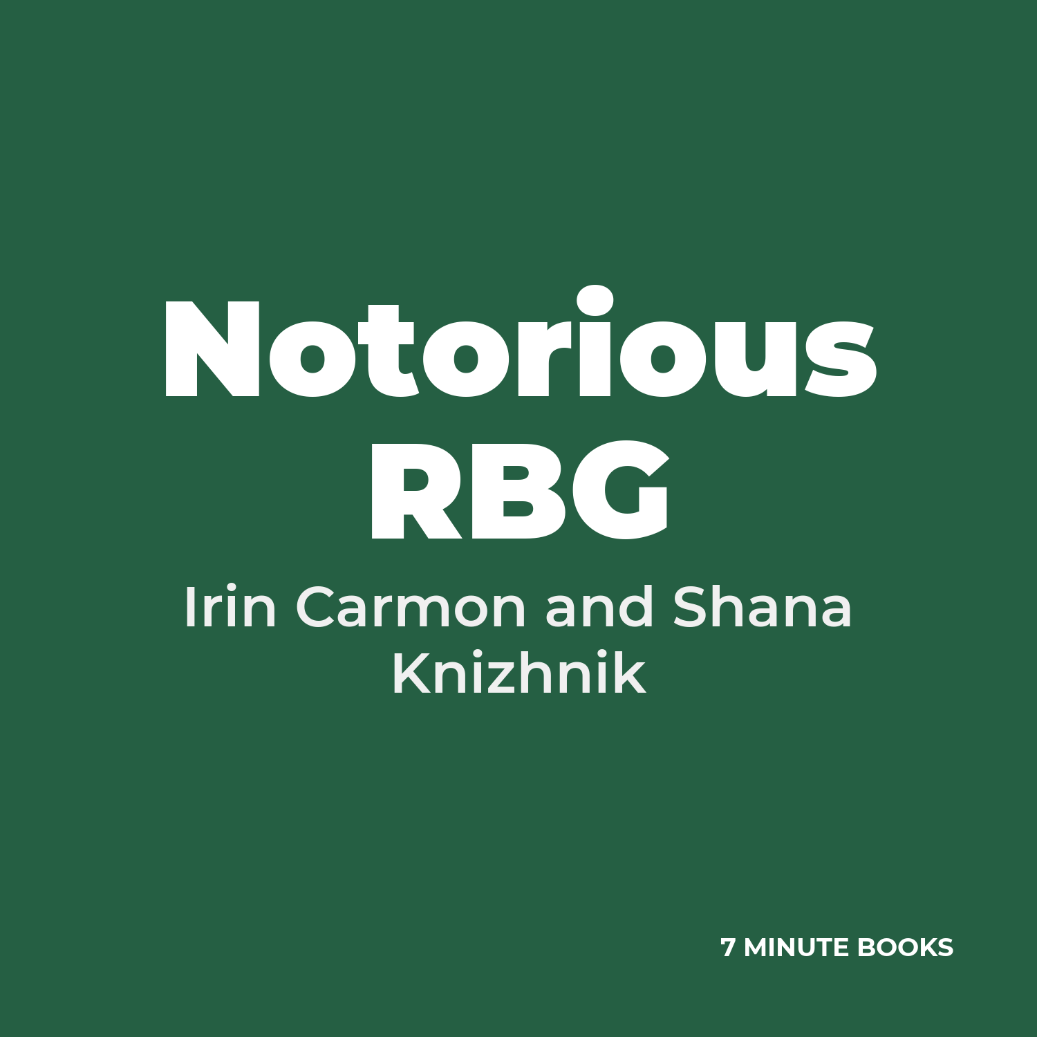 Notorious RBG cover