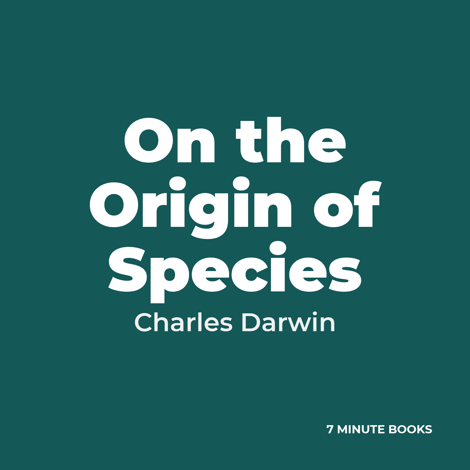 On the Origin of Species cover