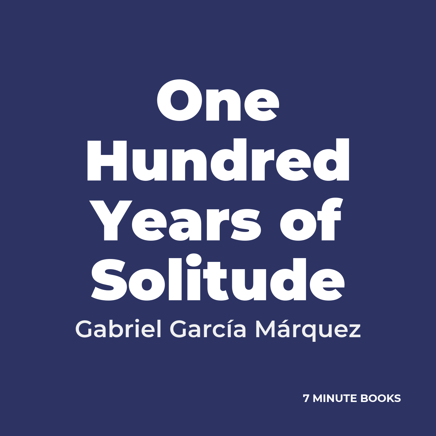 One Hundred Years of Solitude cover
