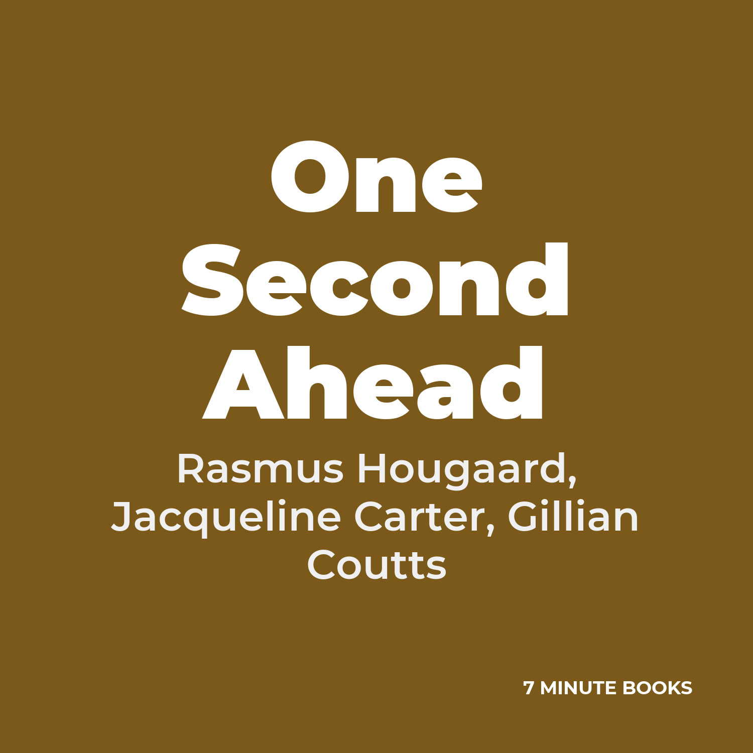 One Second Ahead cover