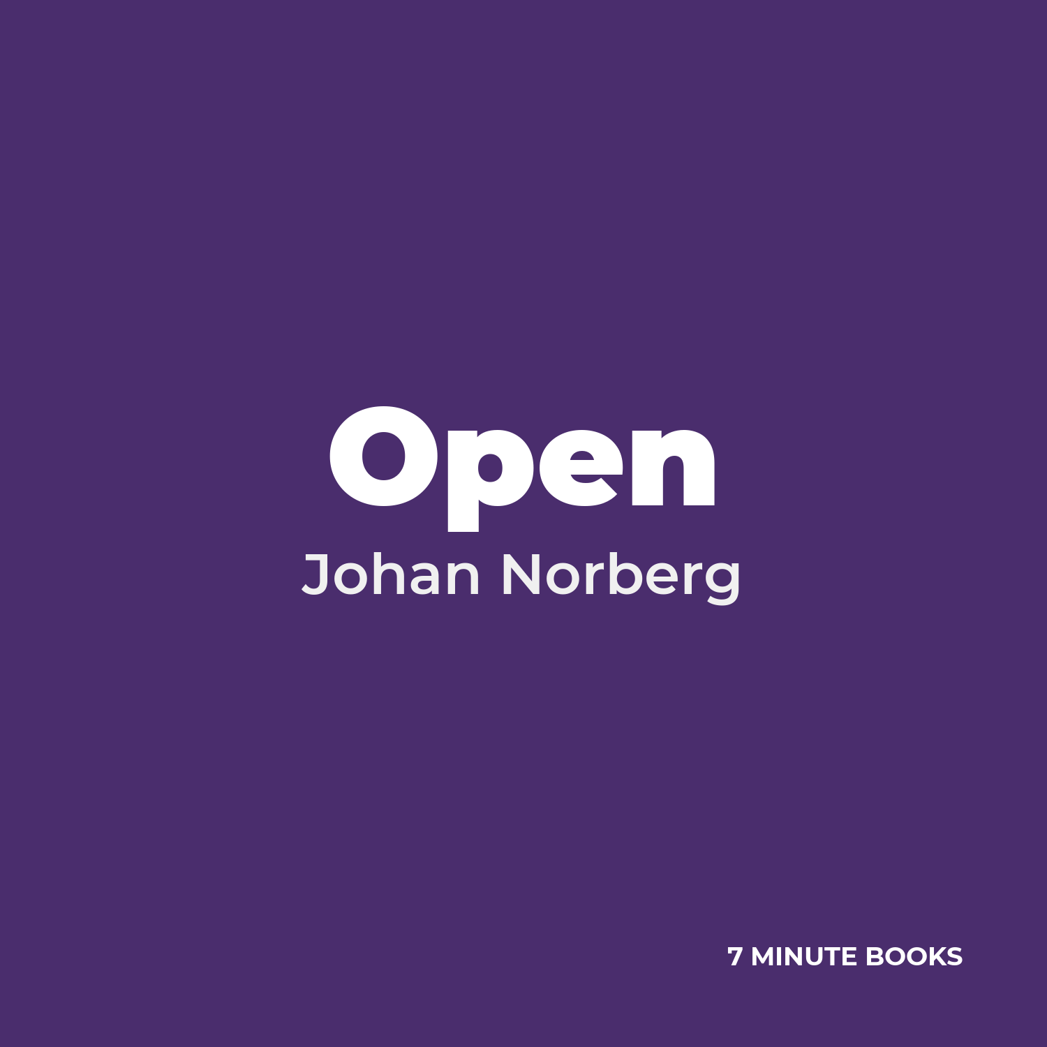 Open cover