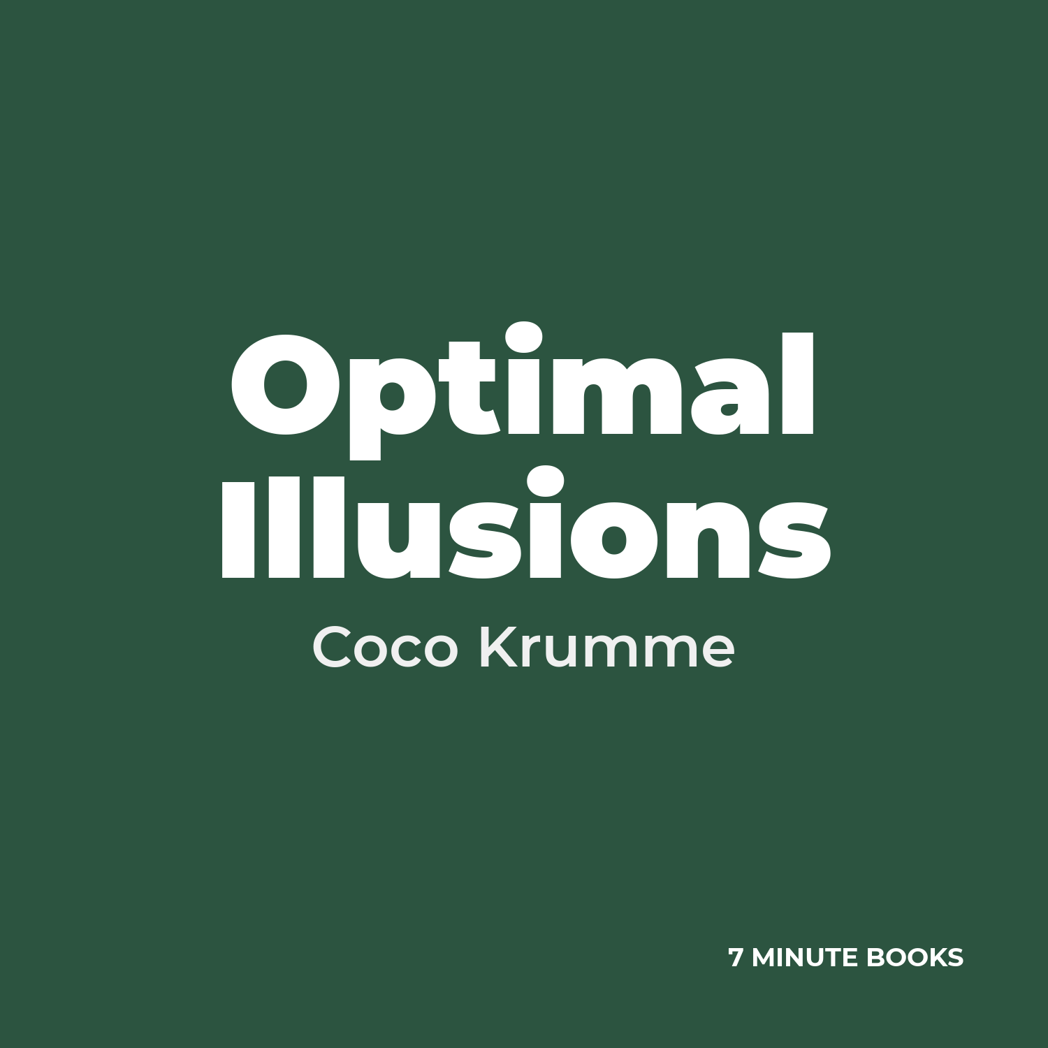 Optimal Illusions cover