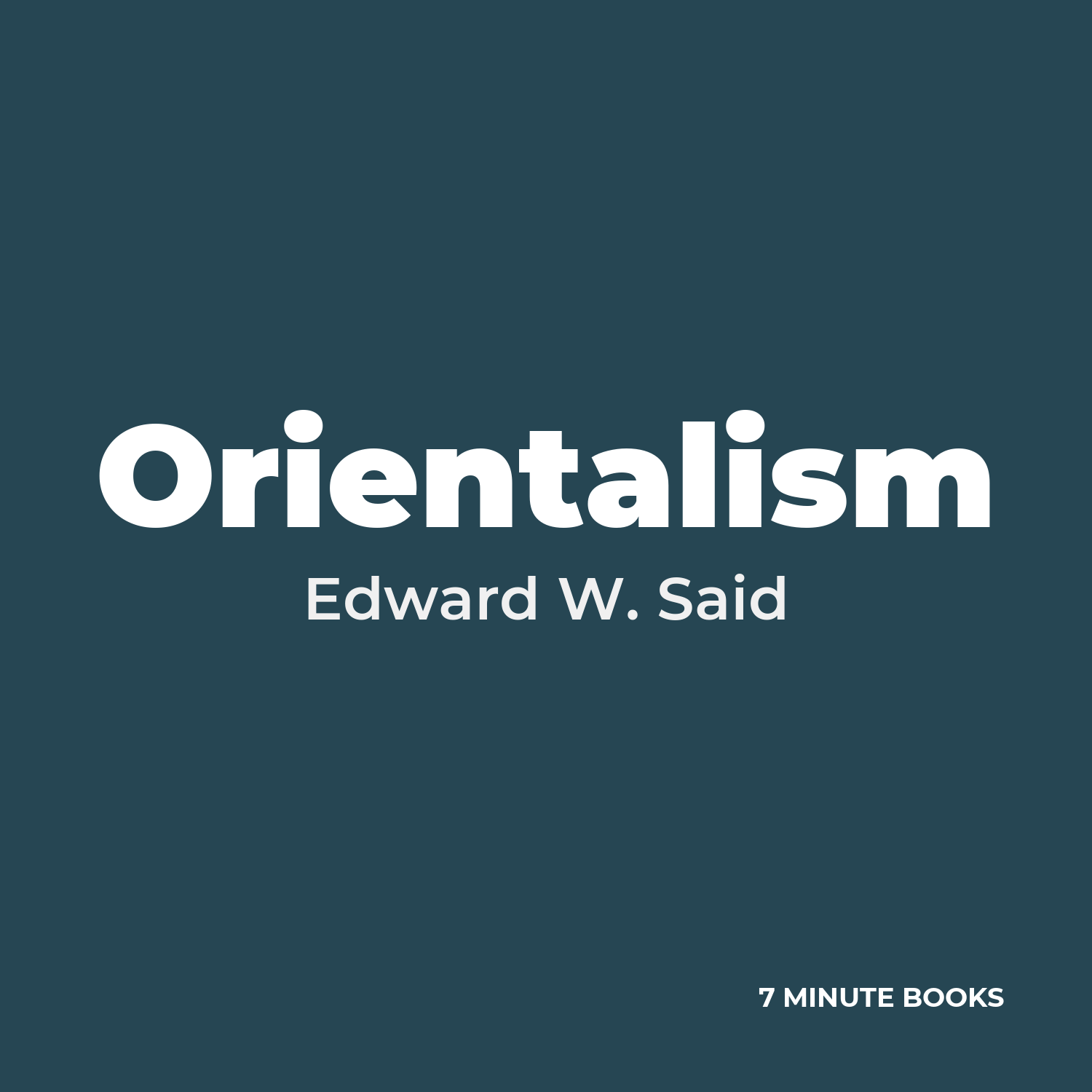 Orientalism cover