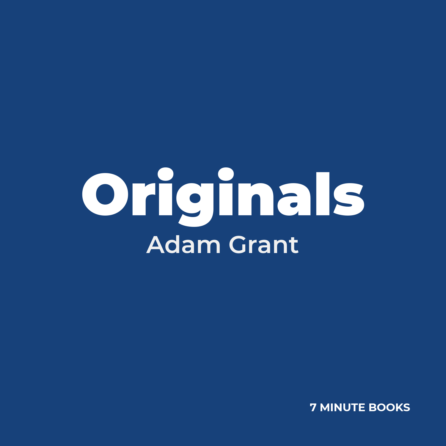 Originals cover