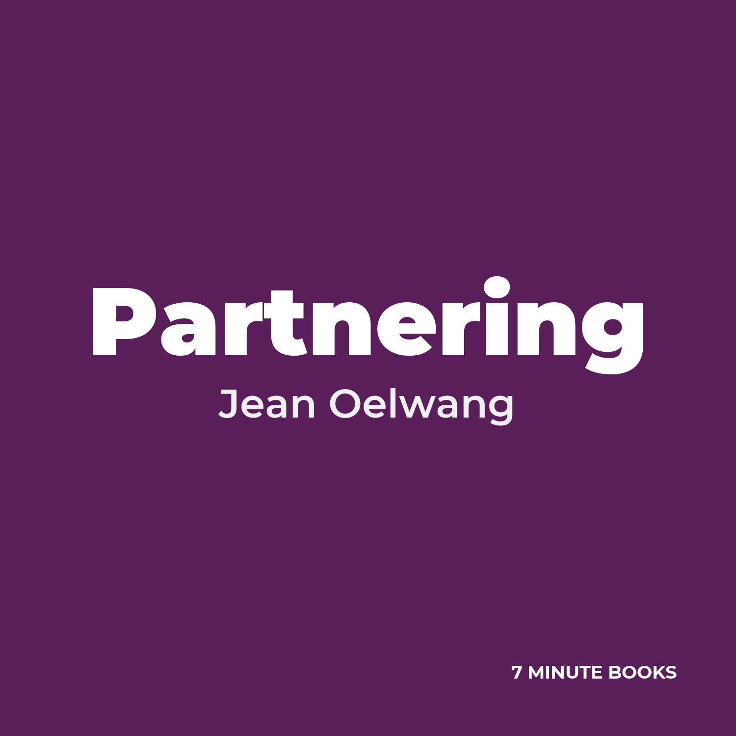 Partnering cover