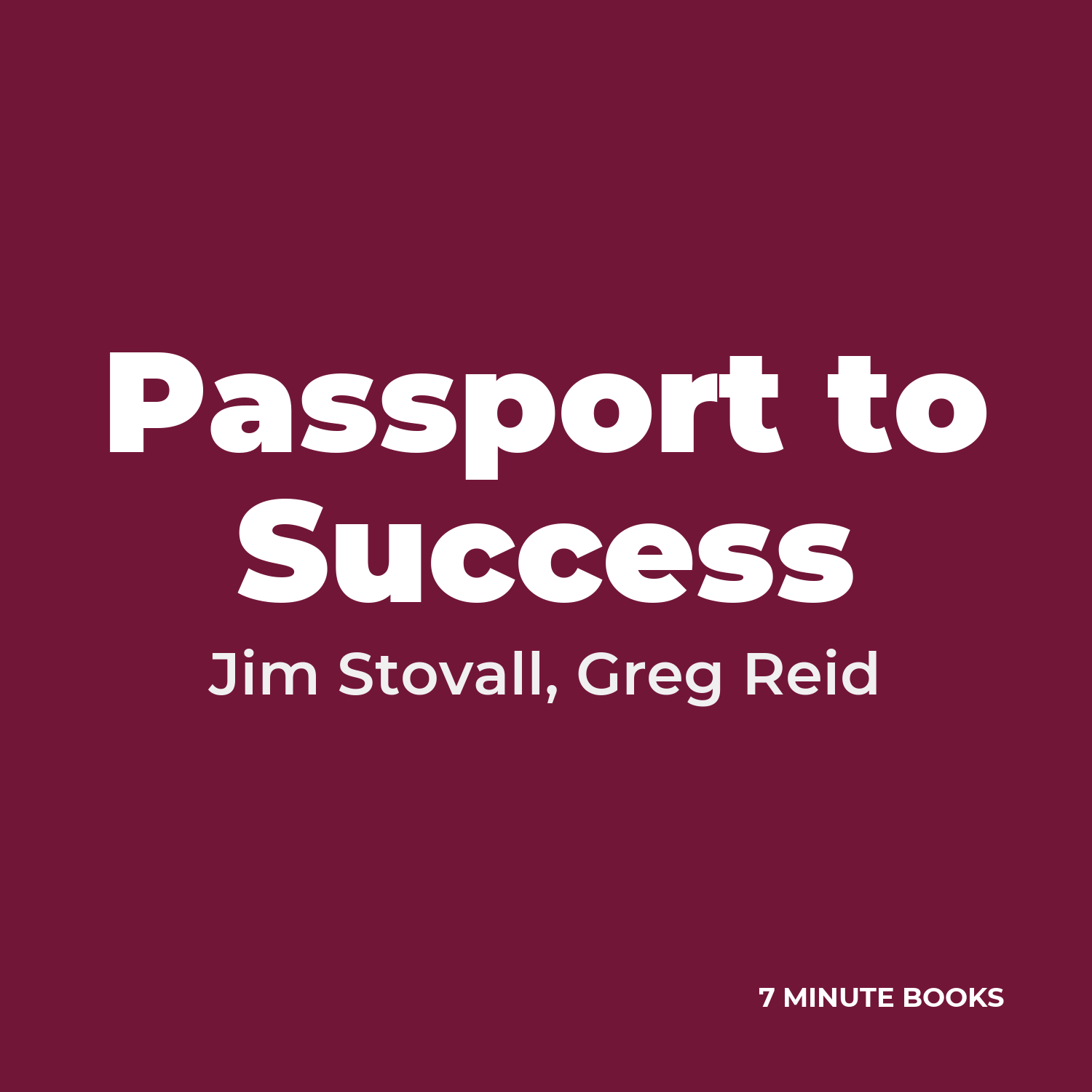 Passport to Success cover
