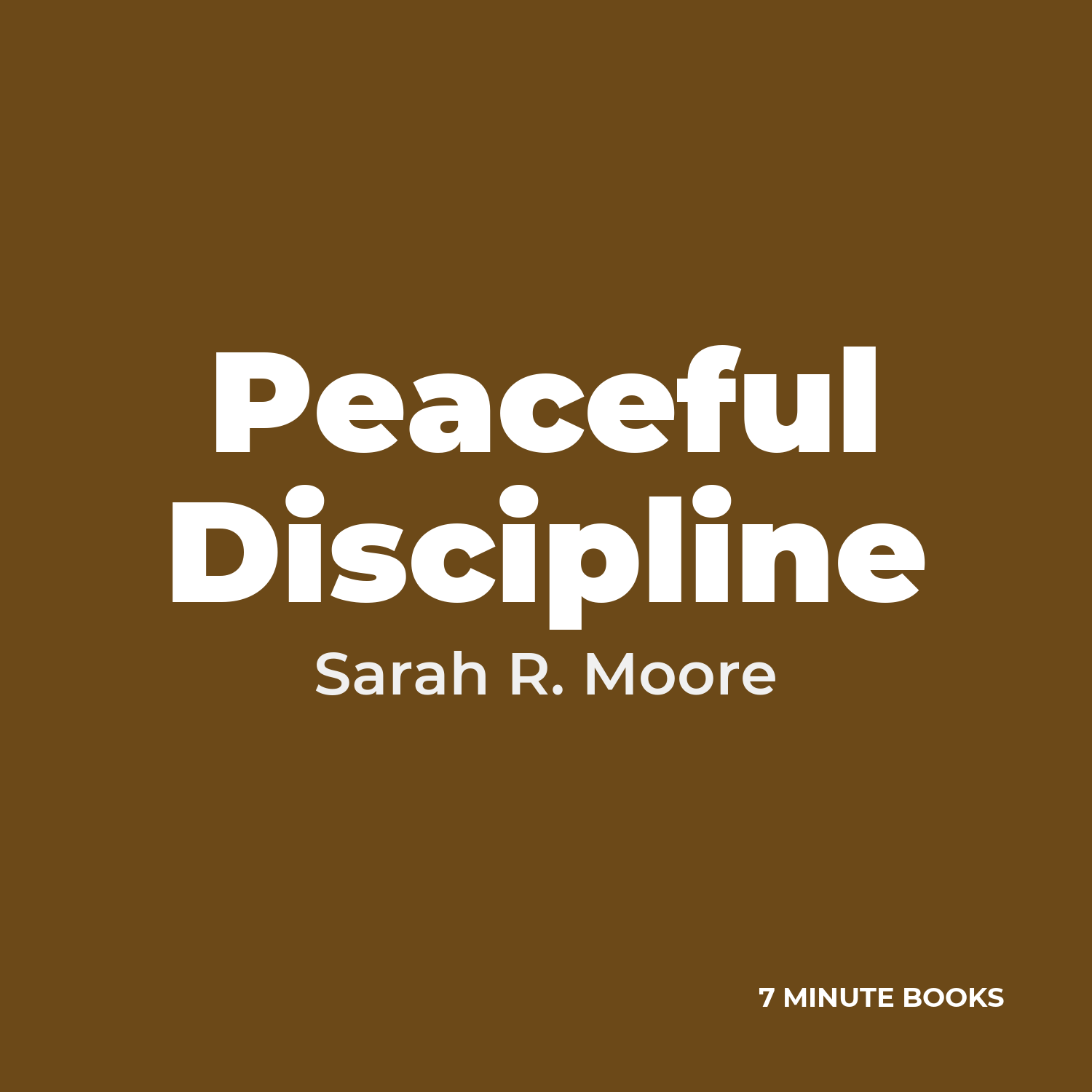Peaceful Discipline cover