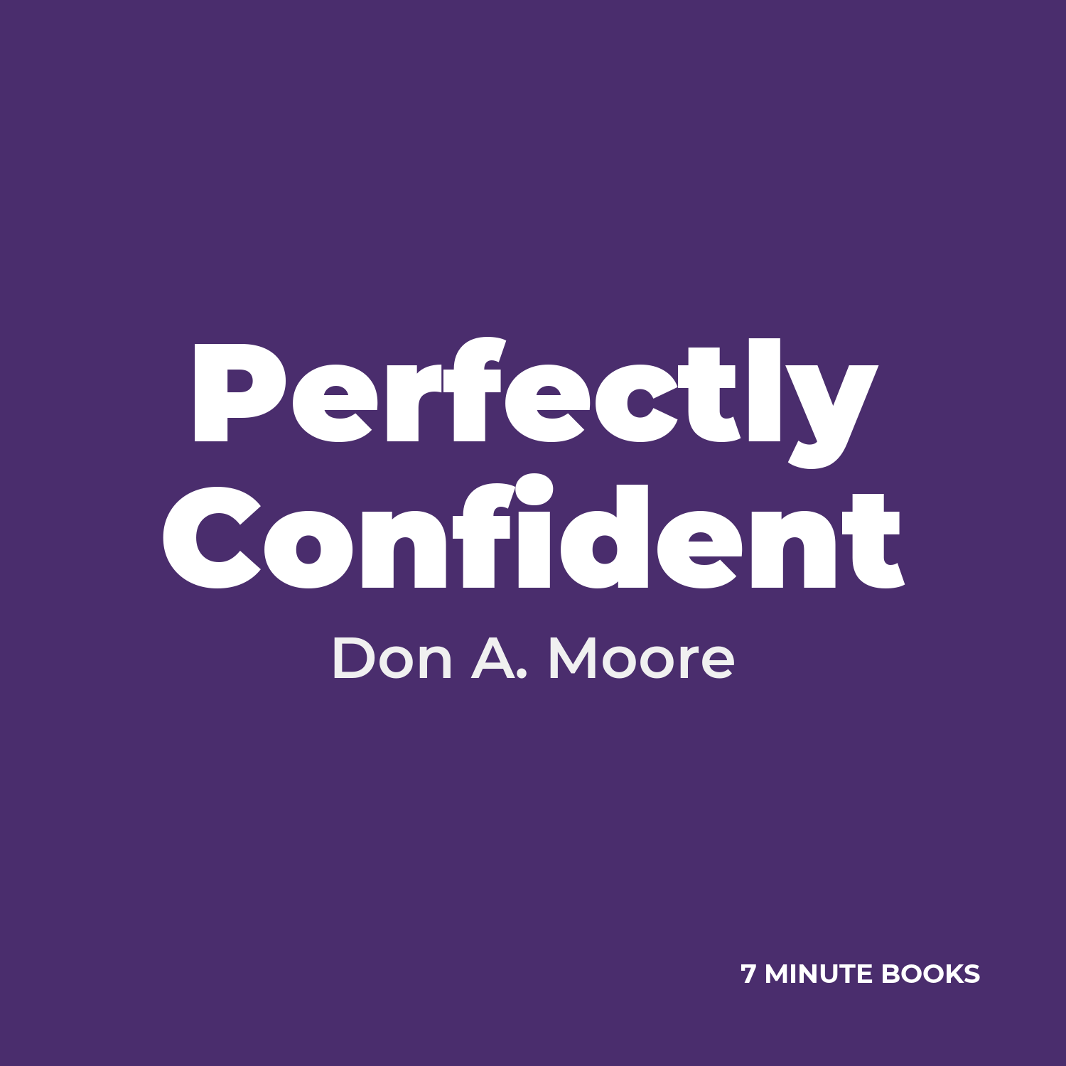 Perfectly Confident cover