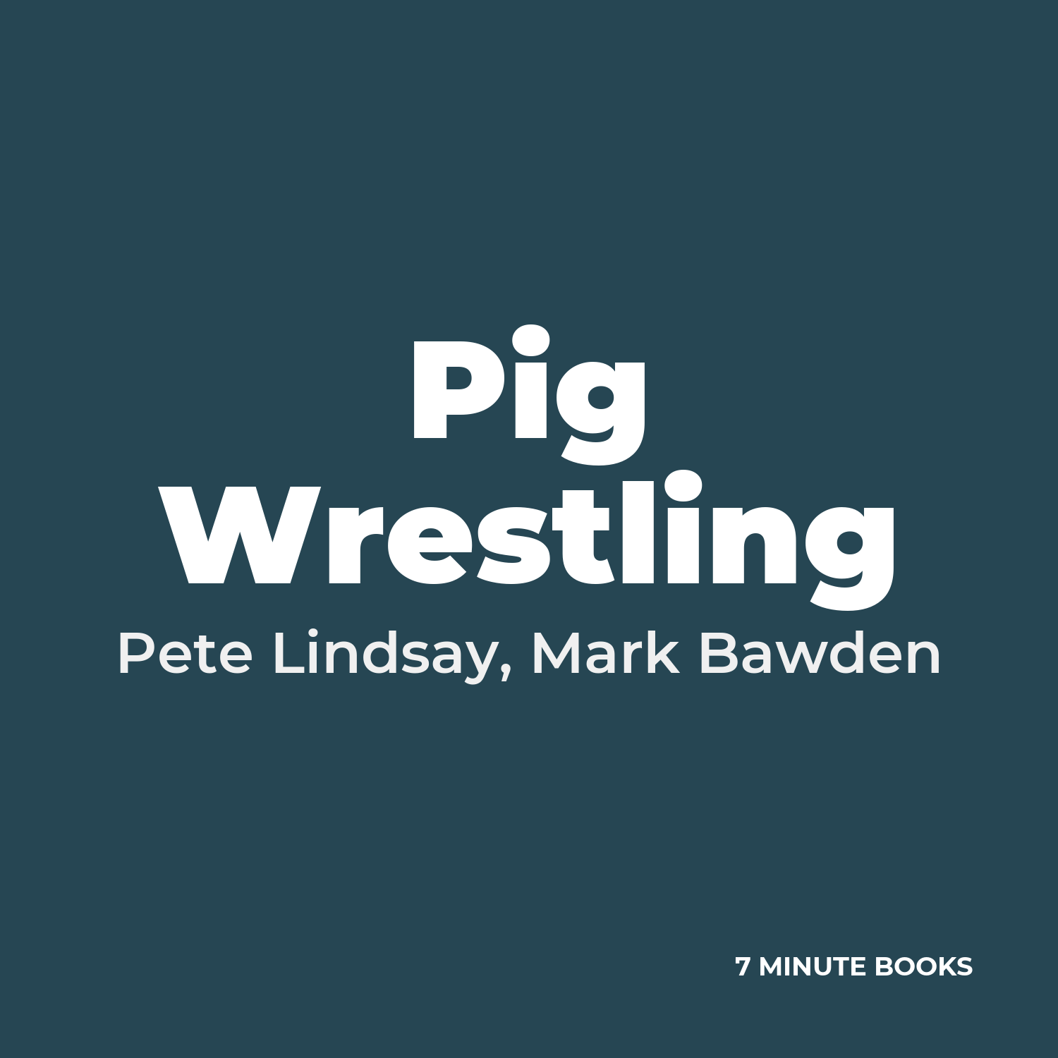 Pig Wrestling cover