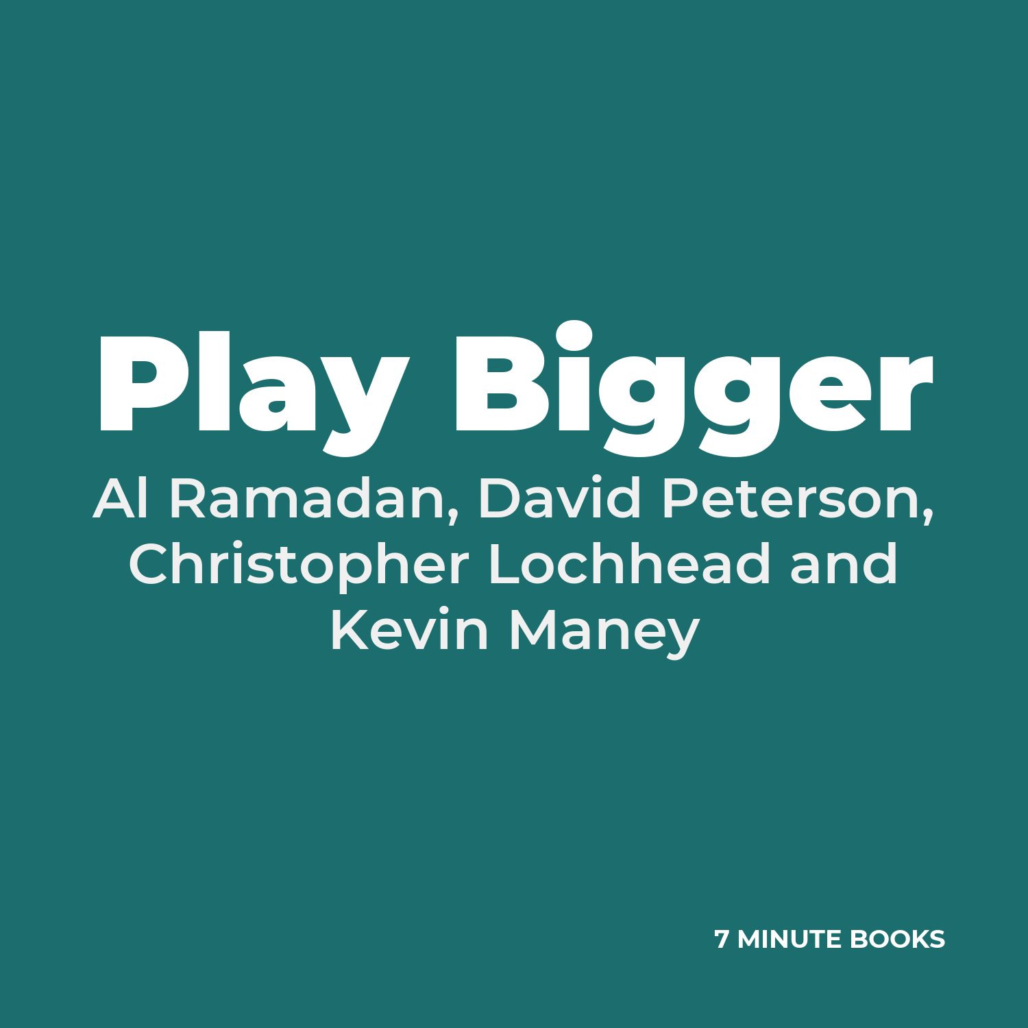 Play Bigger cover