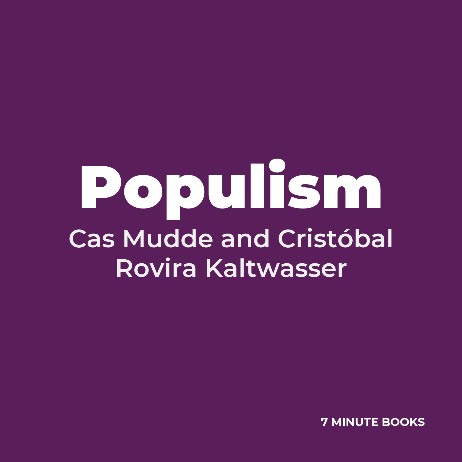Populism cover