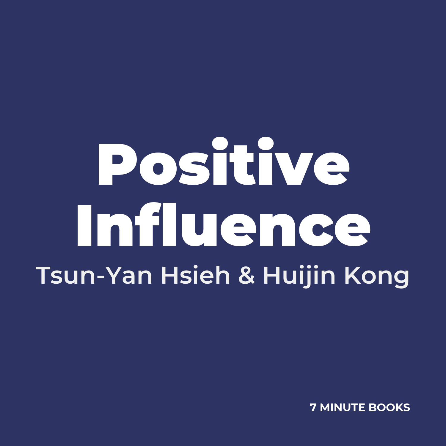 Positive Influence cover