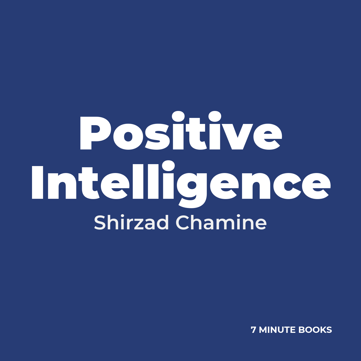 Positive Intelligence cover