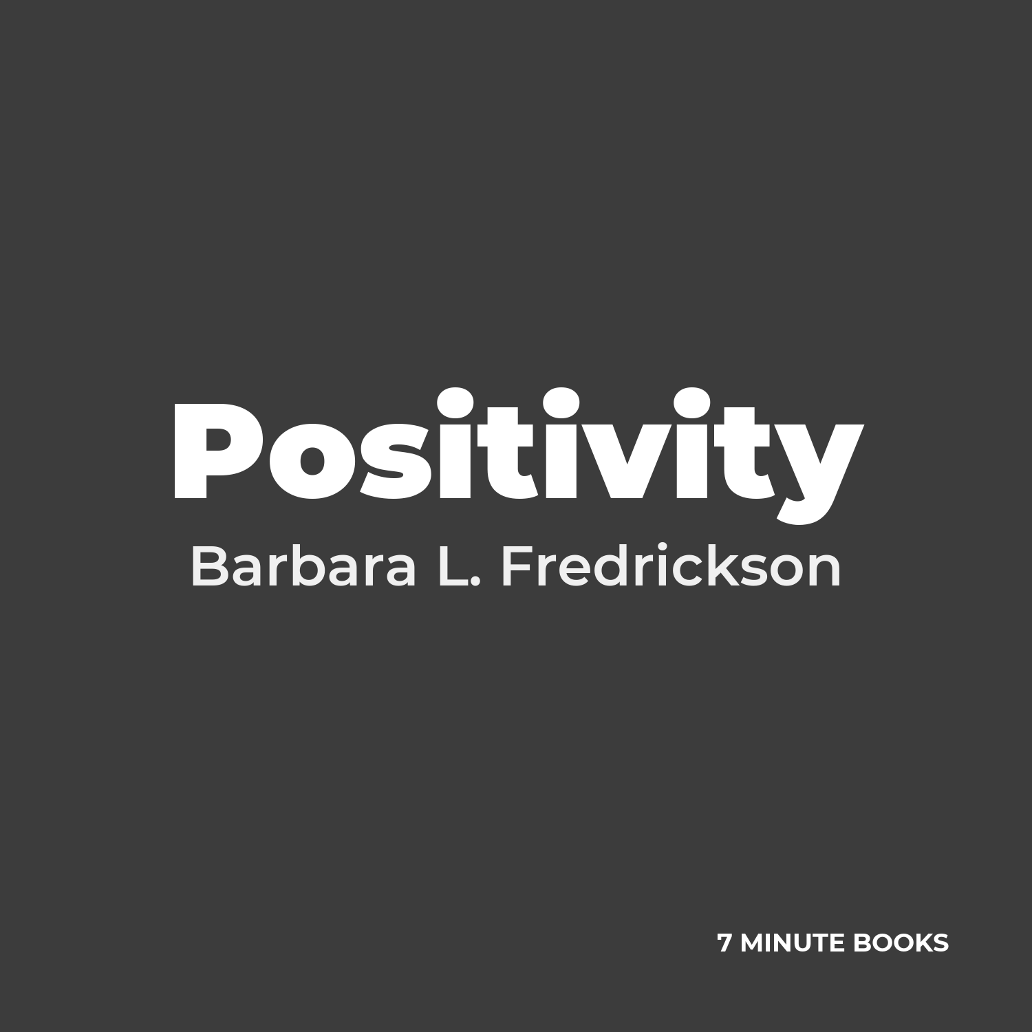 Positivity cover