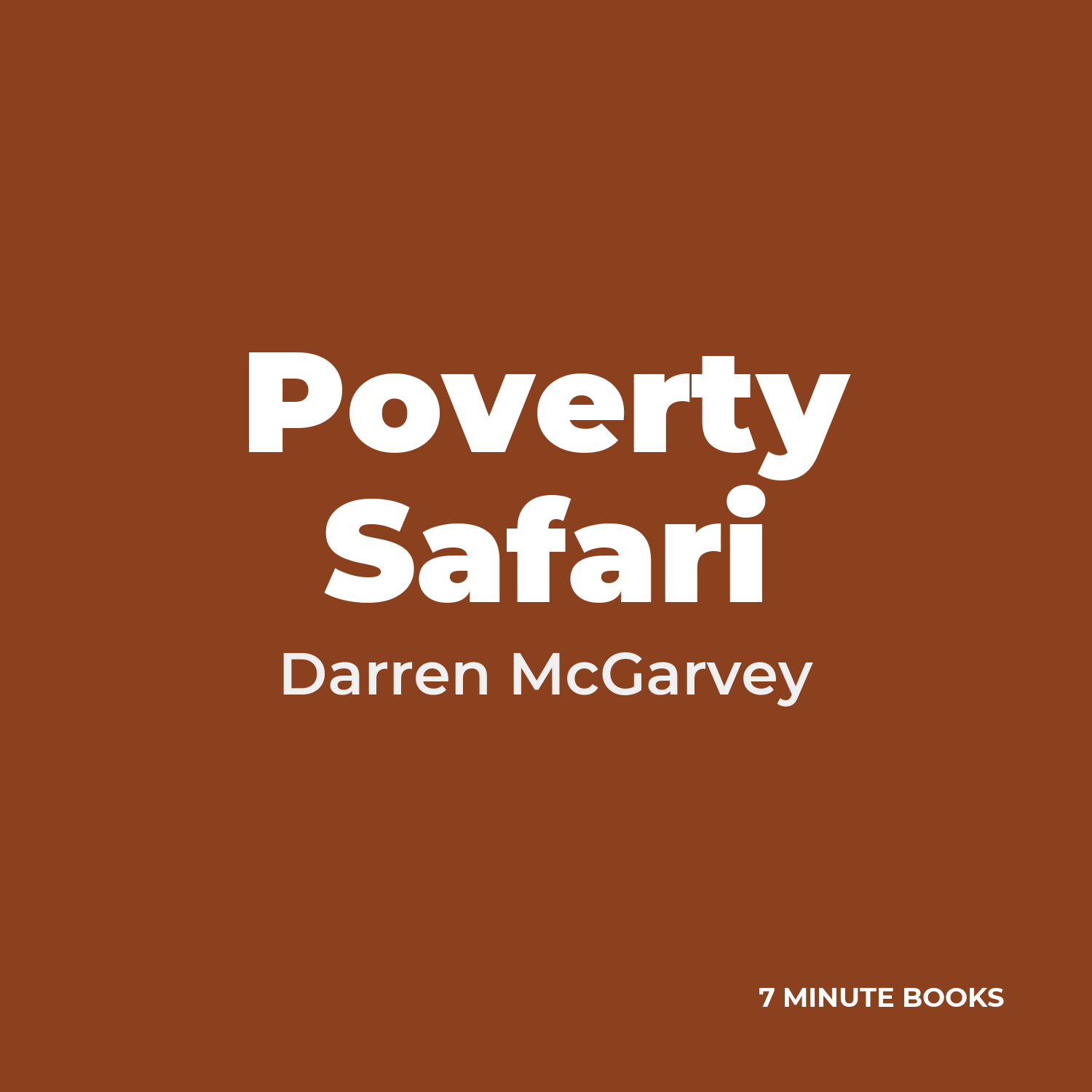 Poverty Safari — by Darren McGarvey