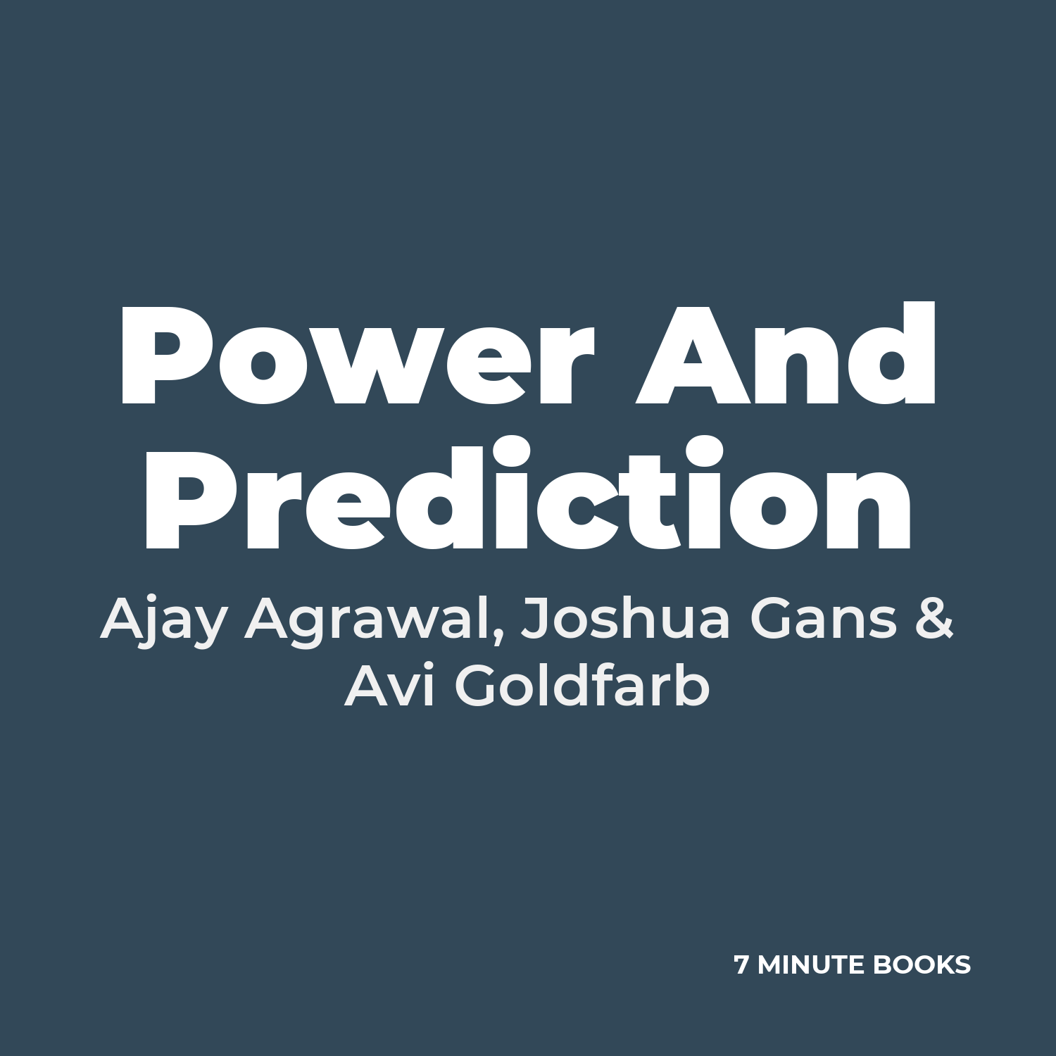 Power And Prediction cover
